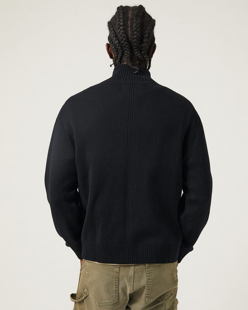 ORGANIC FULL ZIP SWEATER