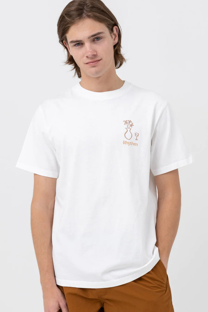 DAY OFF VINTAGE TEE WHITE