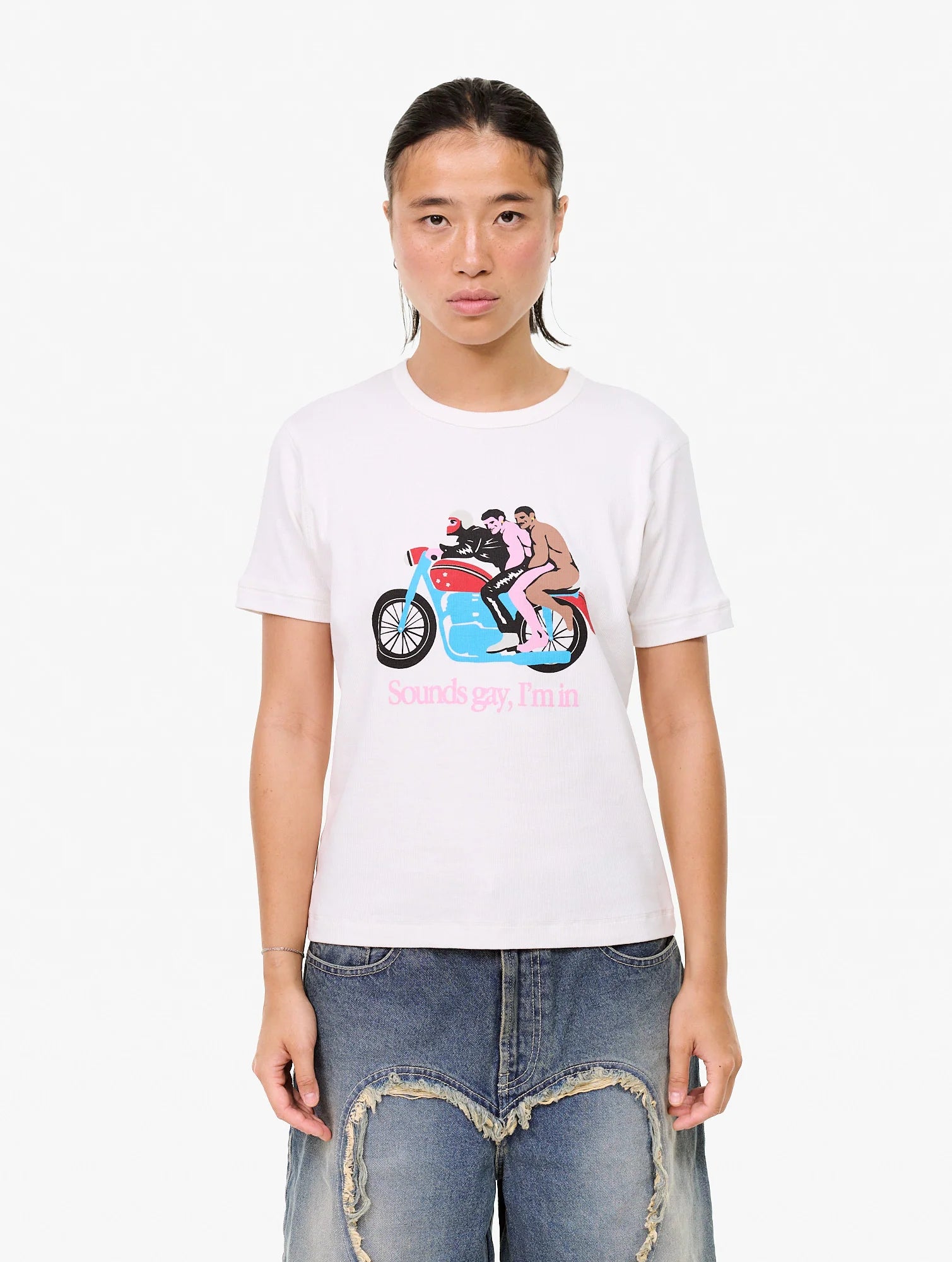 SOUNDS GAY, WE'RE IN TEE