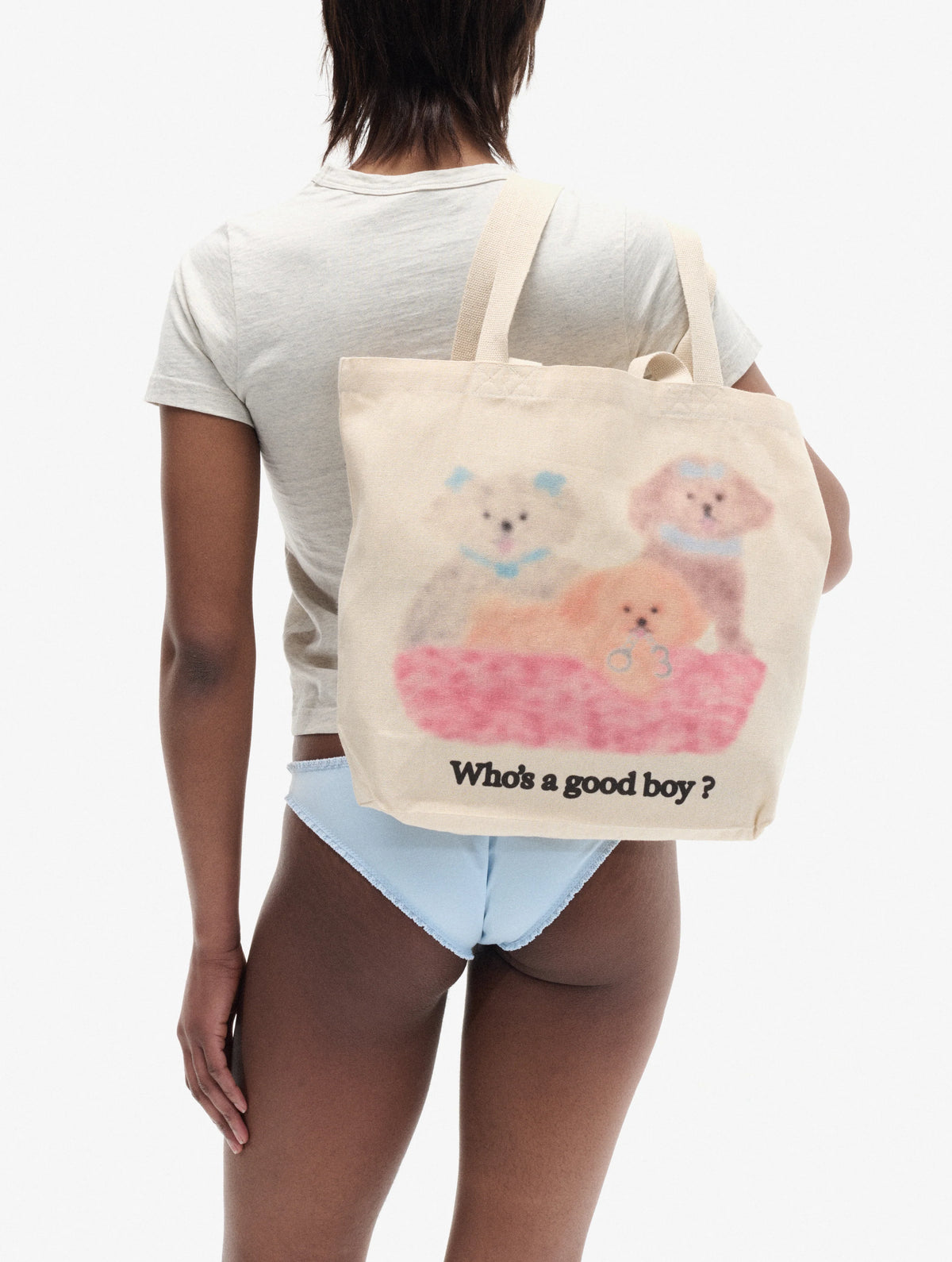 THREE IN THE PINK TOTE