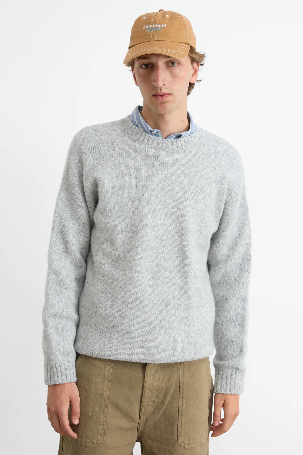 GLASGOW SWEATER - GREY MELANGE