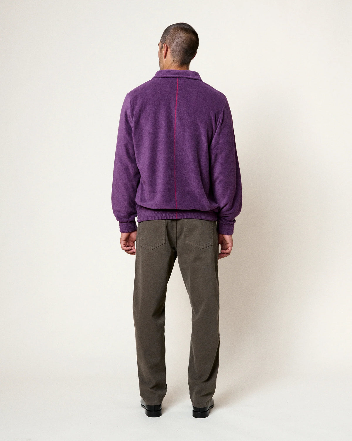 ATYS HALF-ZIP - GRAPE