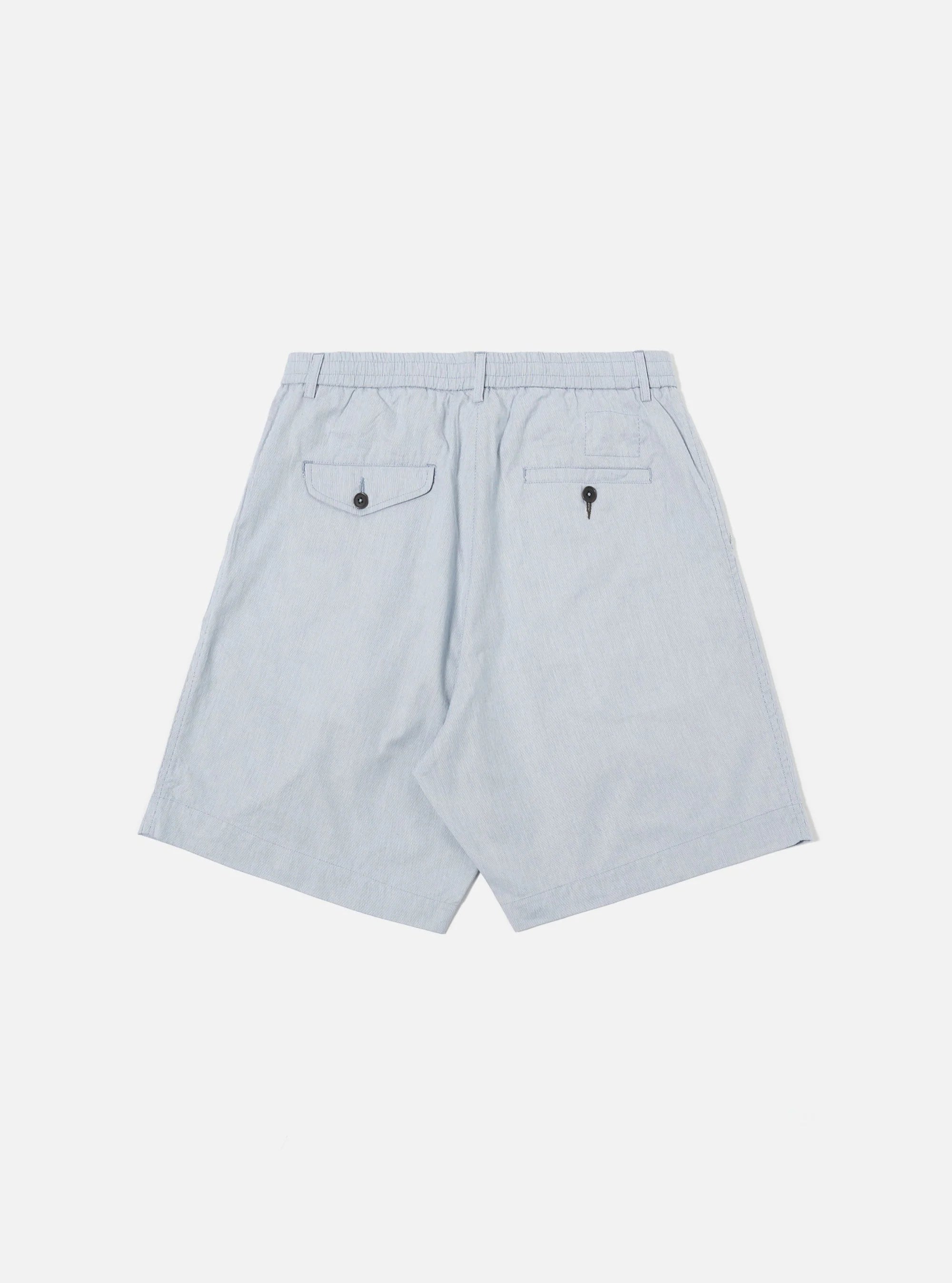 PLEATED TRACK SHORT - KENNEDY STRIPE