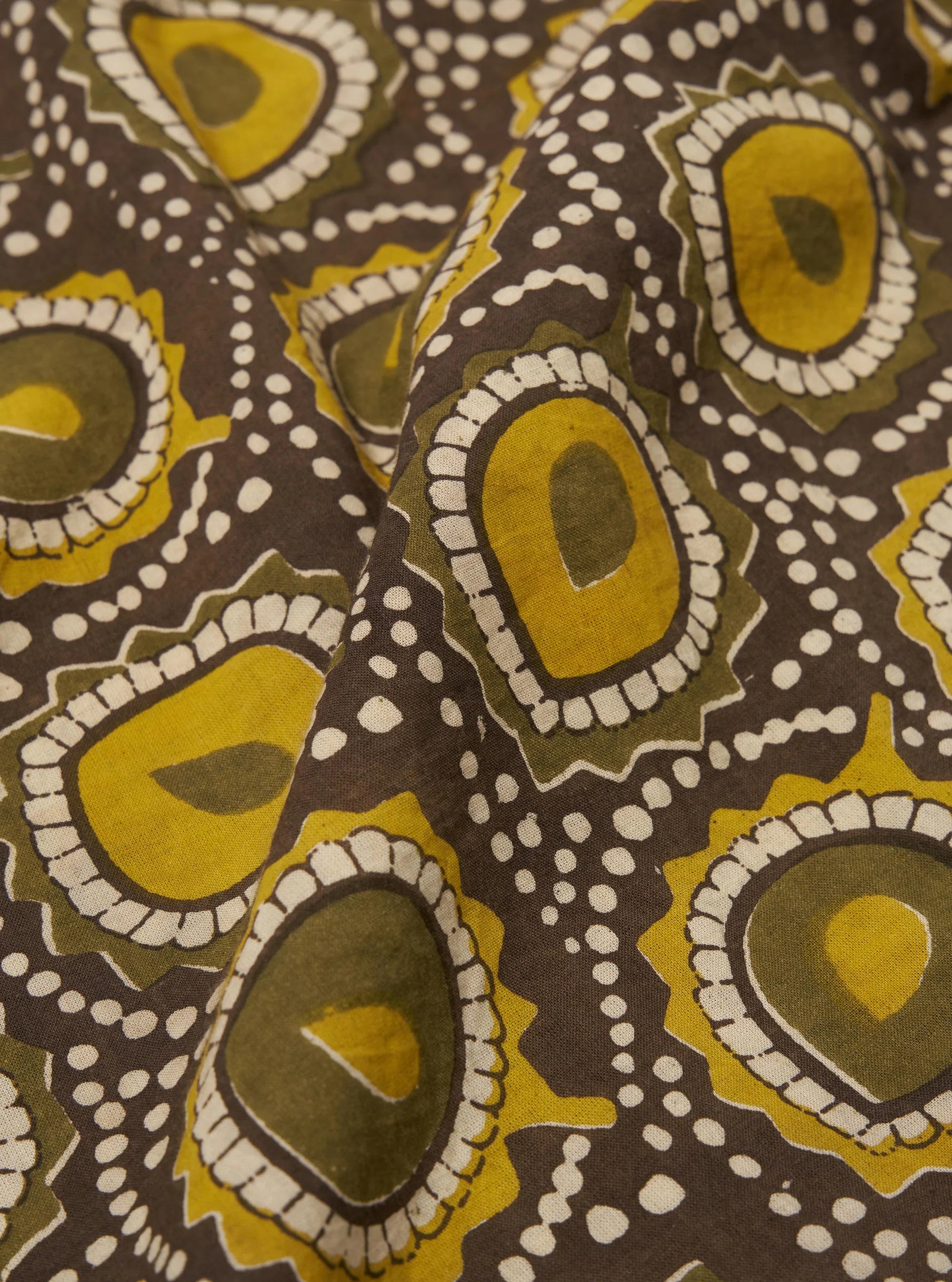 CAMP SHIRT - CAPE BLOCK PRINT