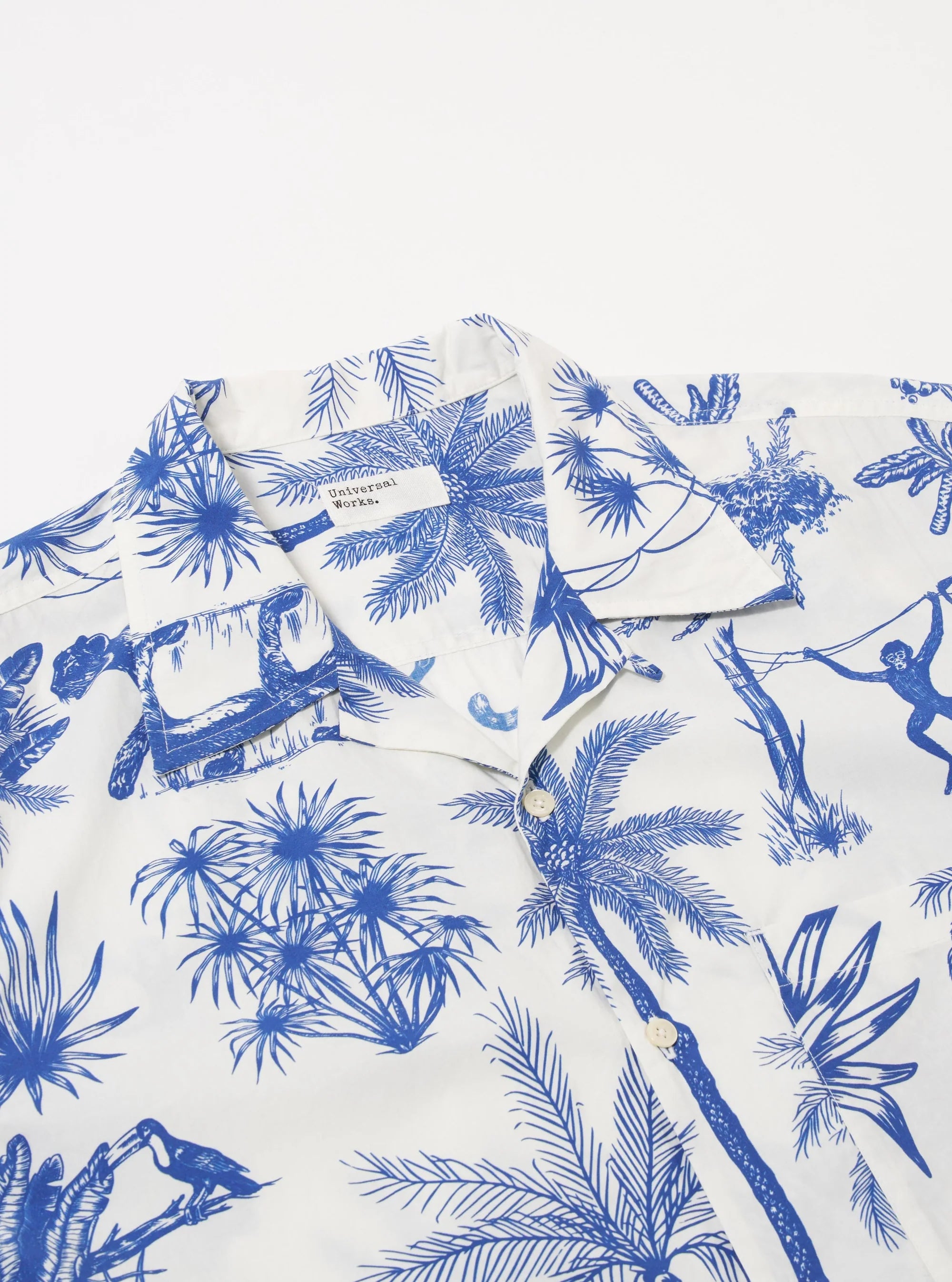 CAMP SHIRT - JUNGLE TOILE PRINT