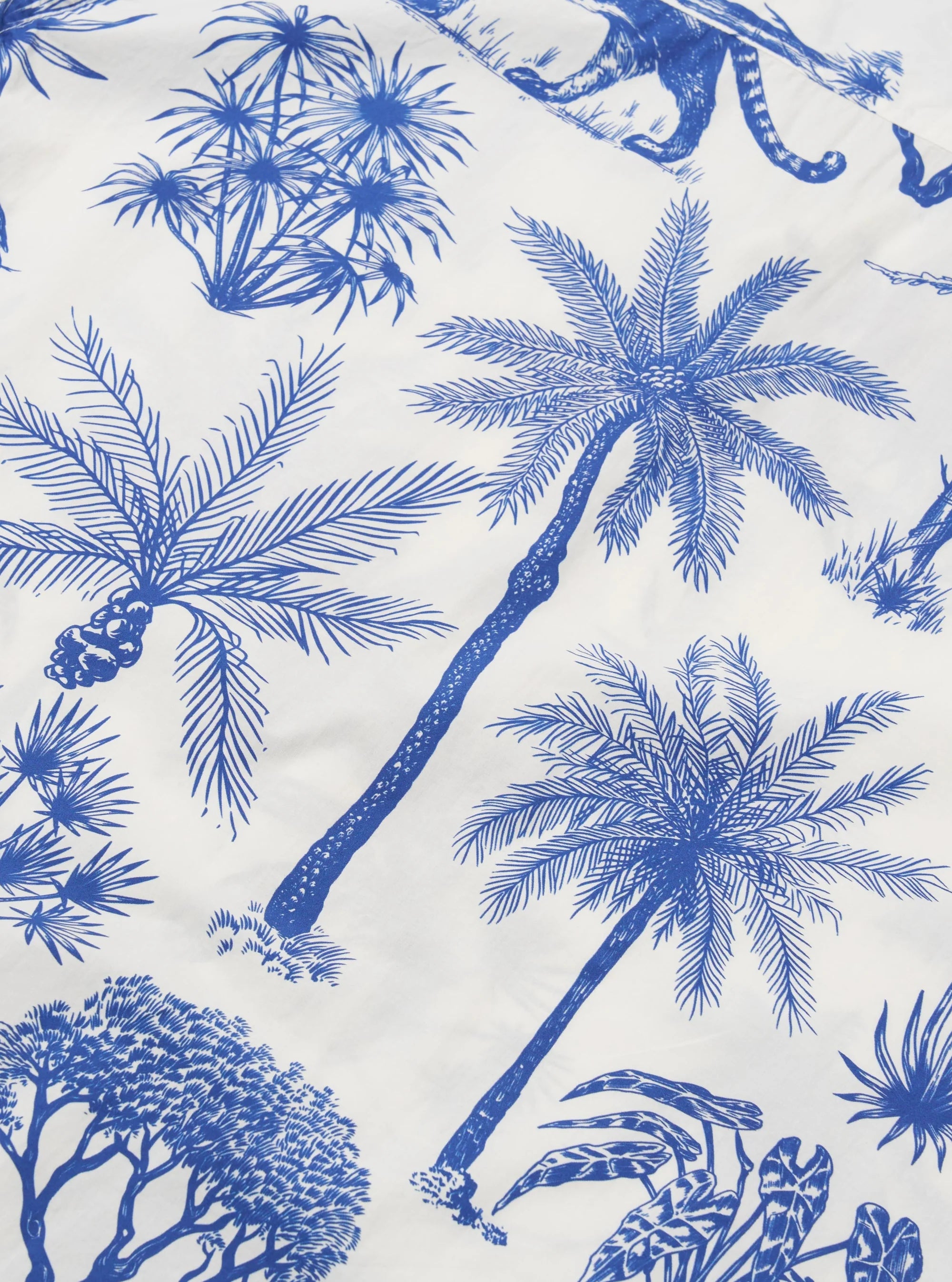 CAMP SHIRT - JUNGLE TOILE PRINT