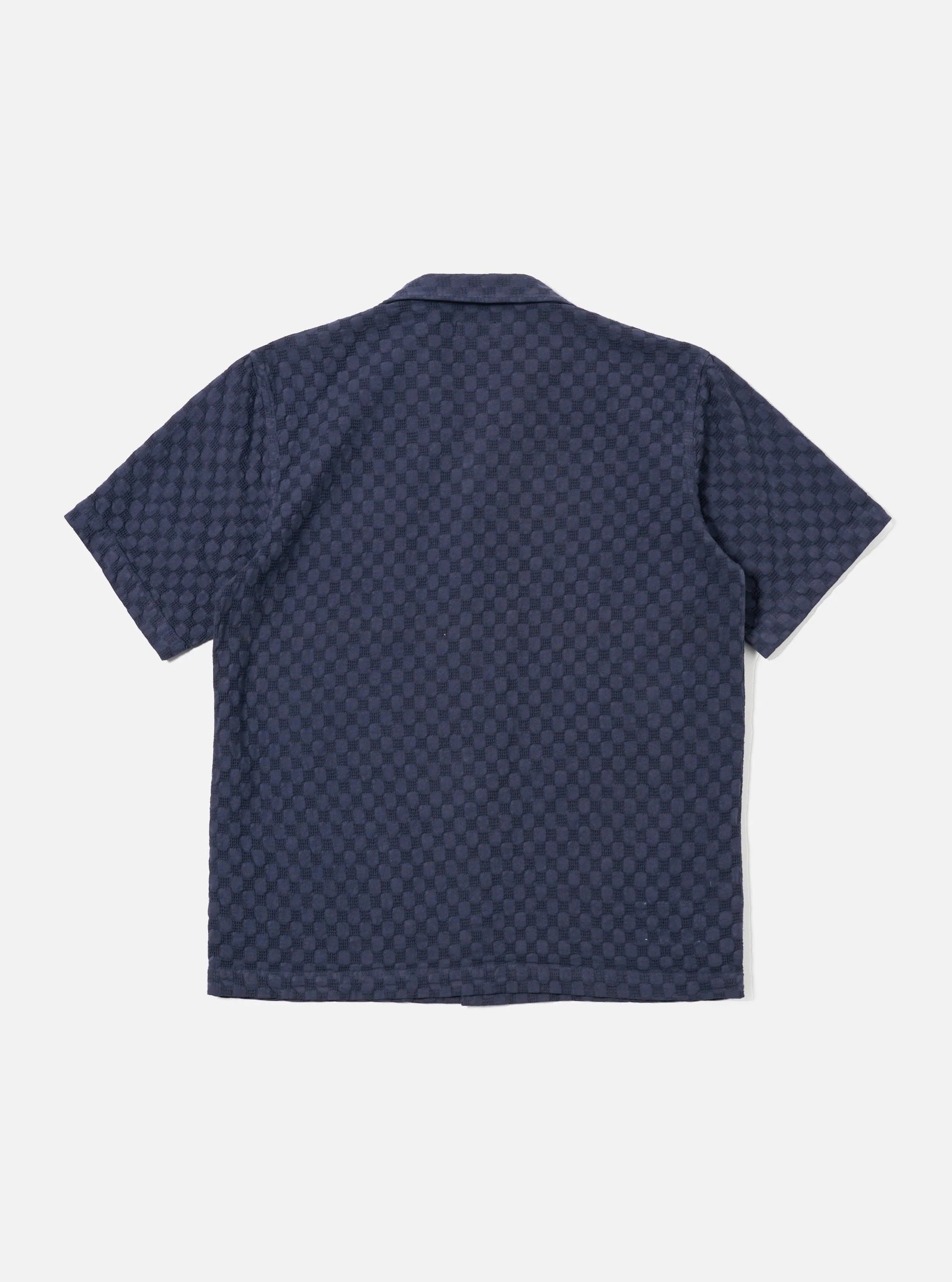 ROAD SHIRT - DOT WAFFLE NAVY