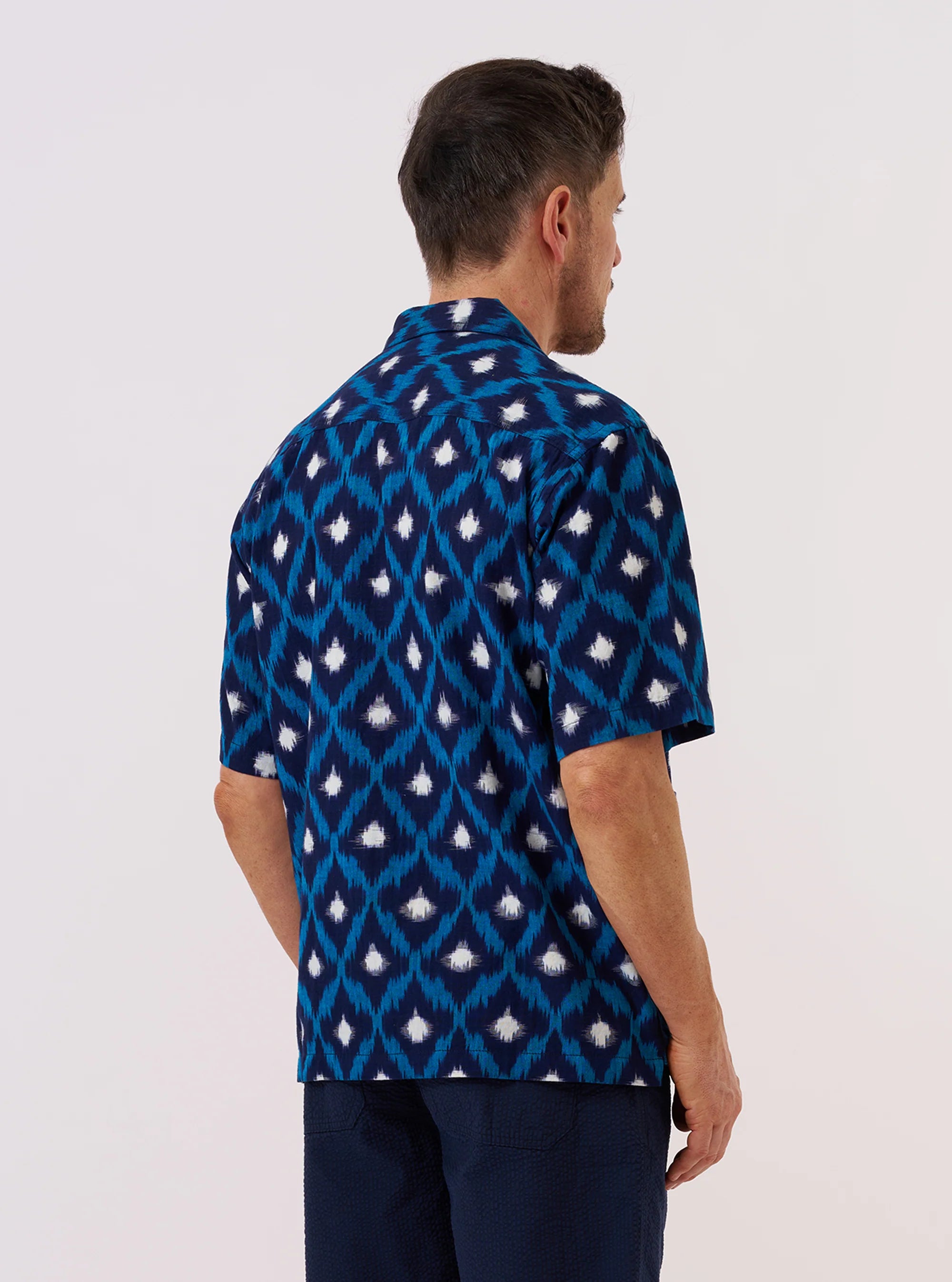 DECK SHIRT - DIAMOND IKAT