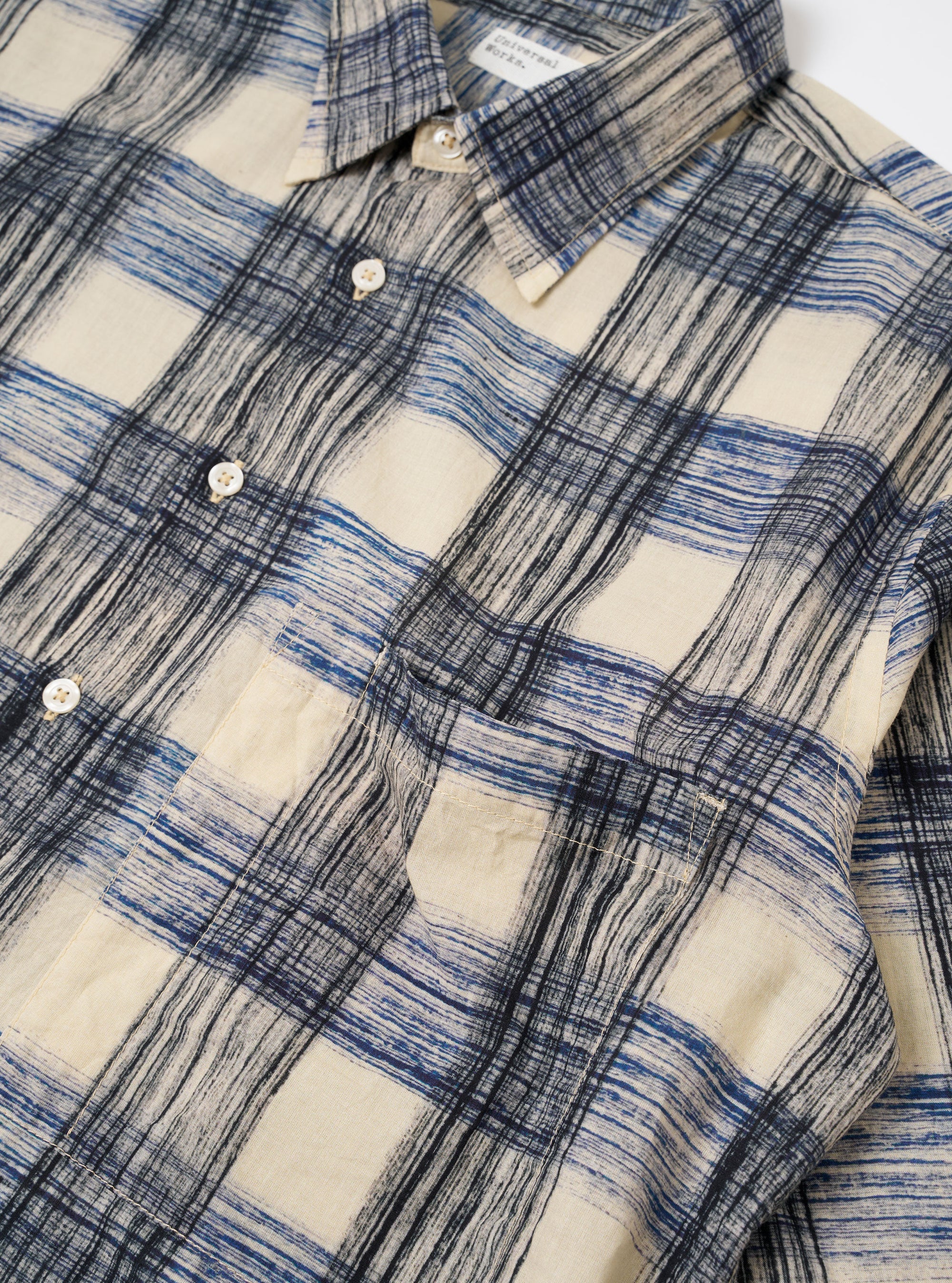 SQUARE POCKET SHIRT - WINDOW PANES