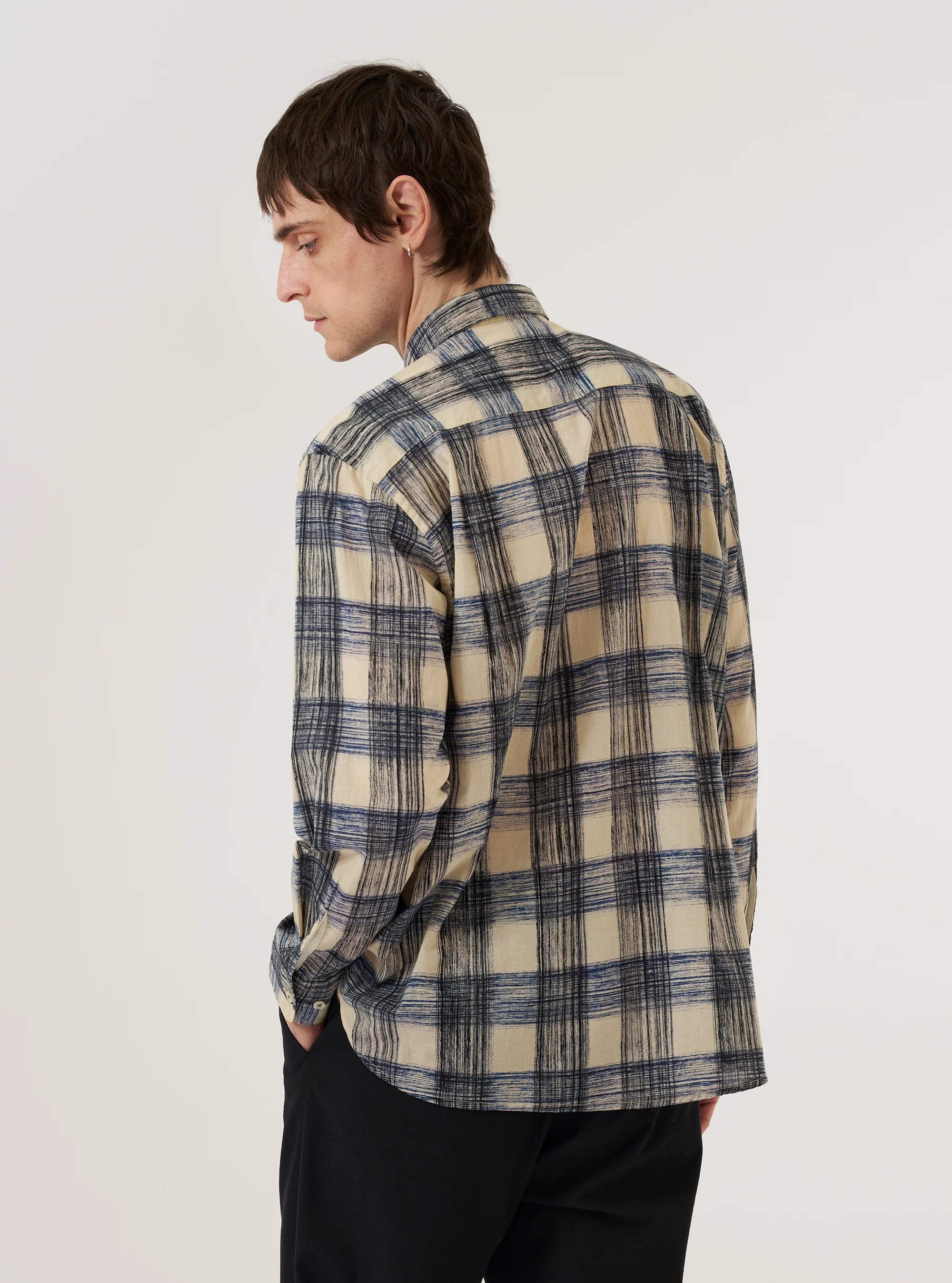 SQUARE POCKET SHIRT - WINDOW PANES