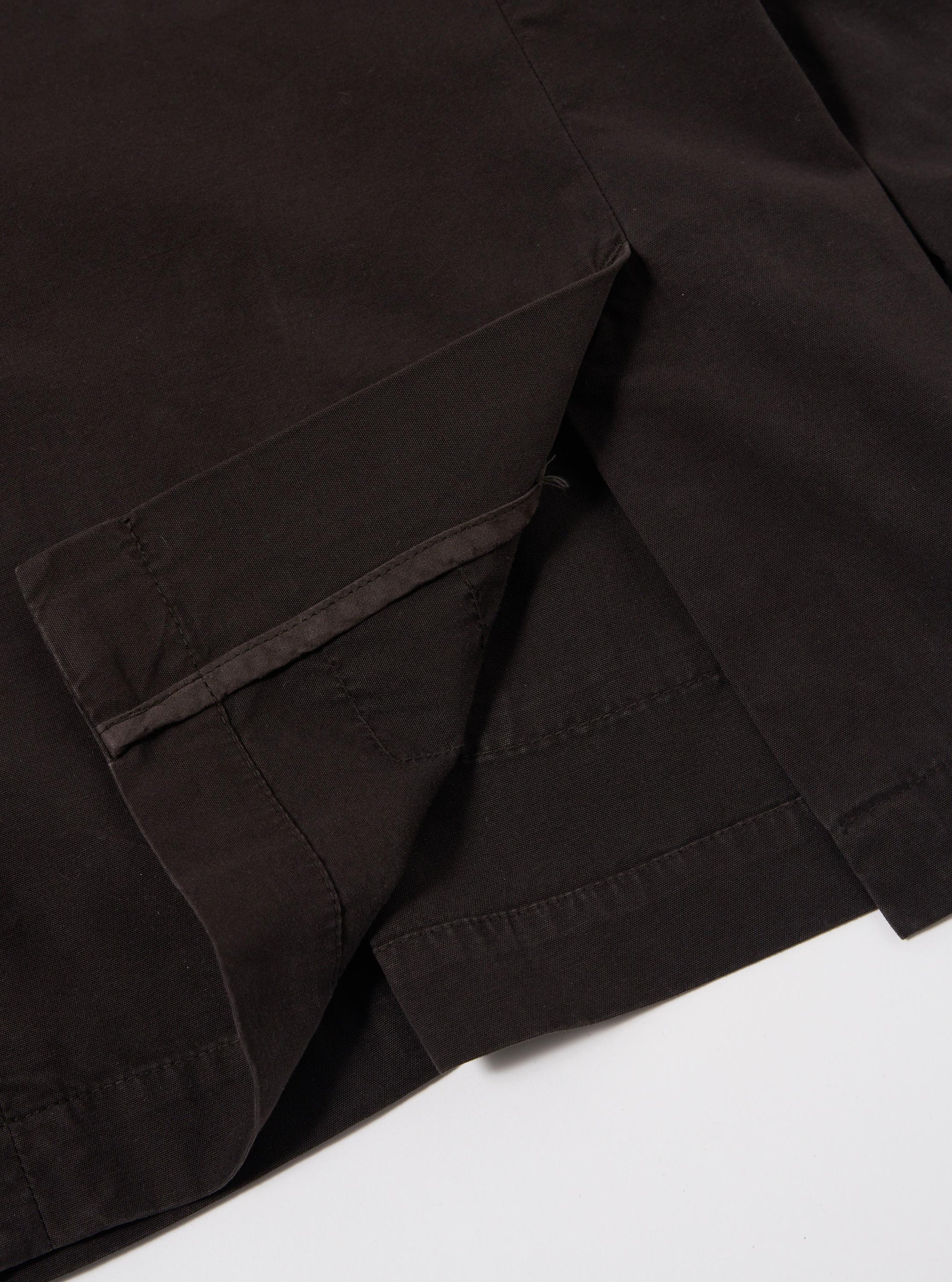 MANOR JACKET - LICORICE SUMMER CANVAS