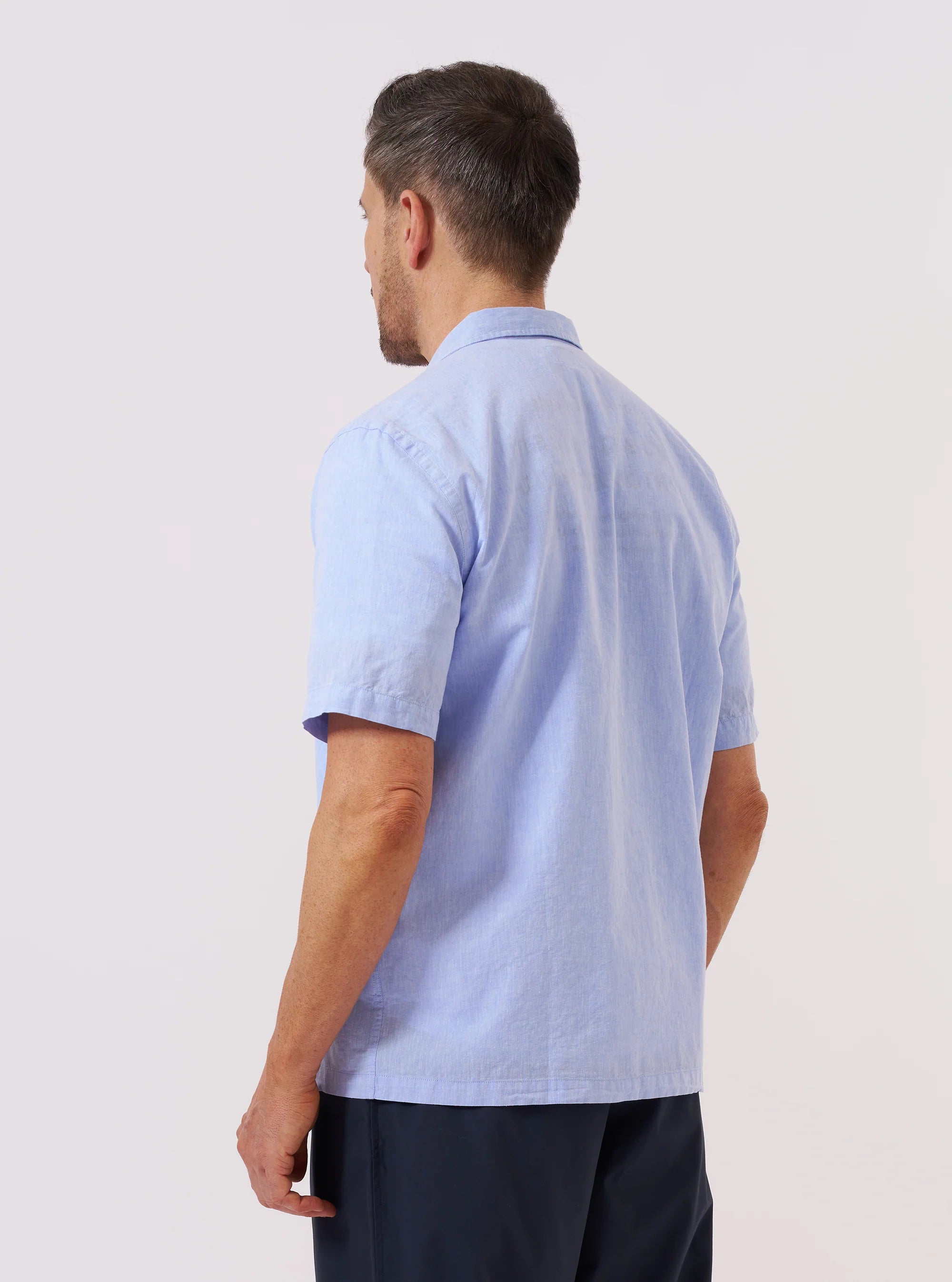 ROAD SHIRT - SKY BLUE SIDO LINEN
