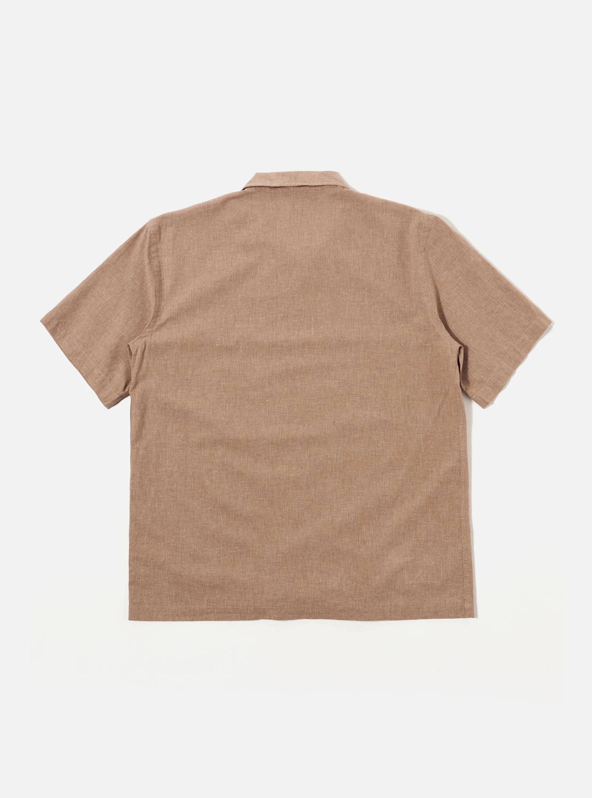 ROAD SHIRT - BROWN SIDO LINEN