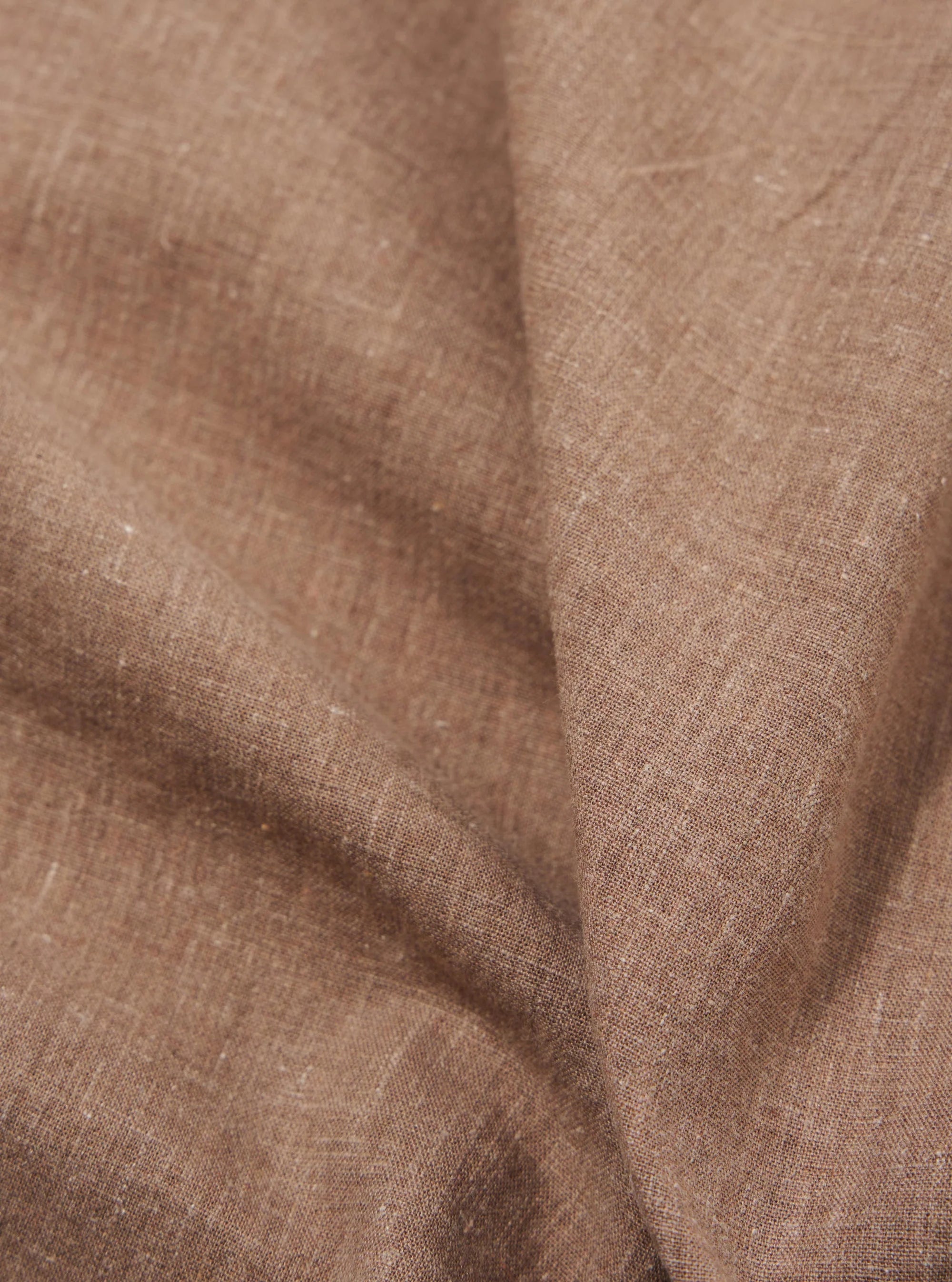 ROAD SHIRT - BROWN SIDO LINEN