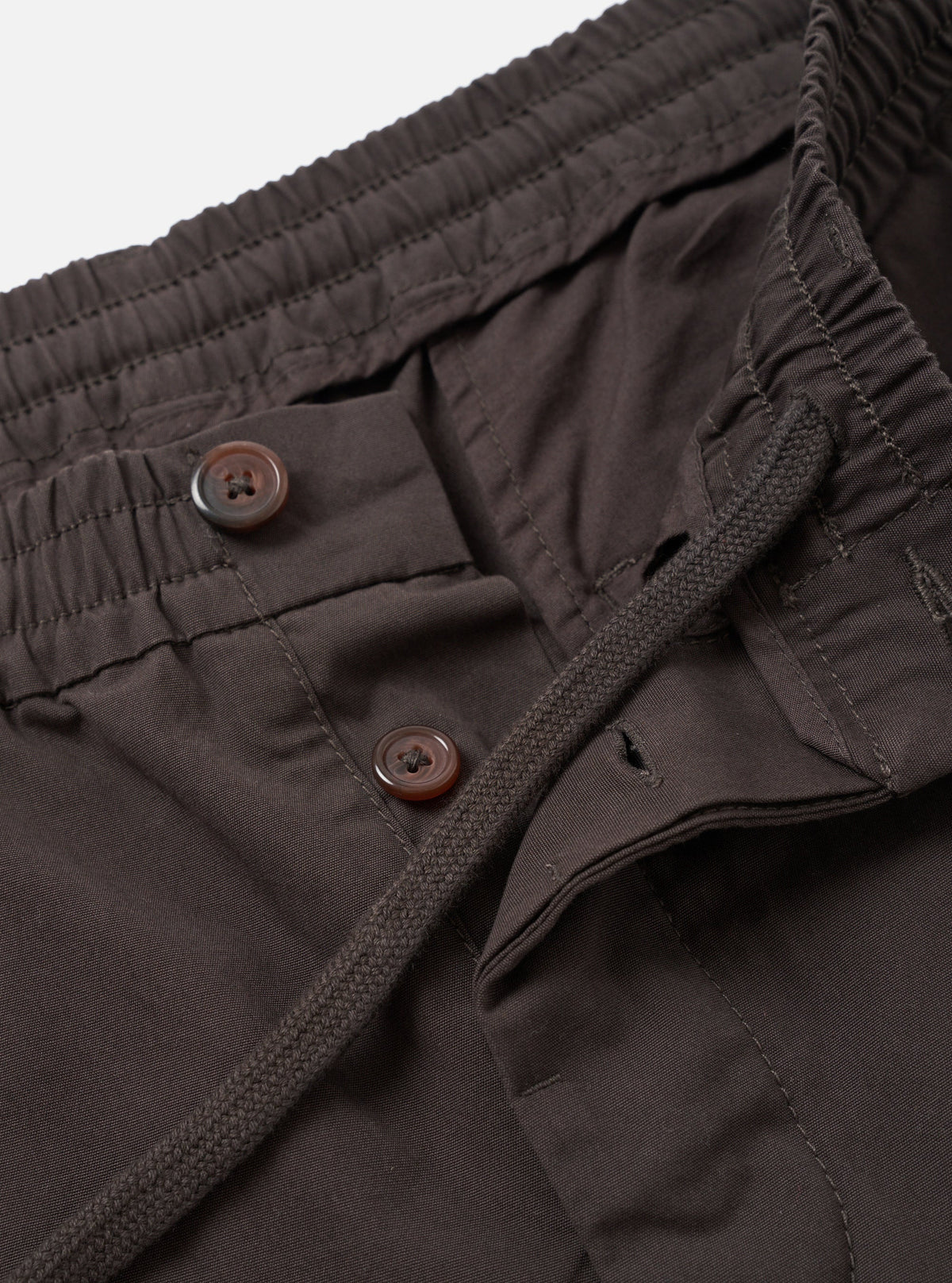 OXFORD PANT - BROWN MICRO CANVAS