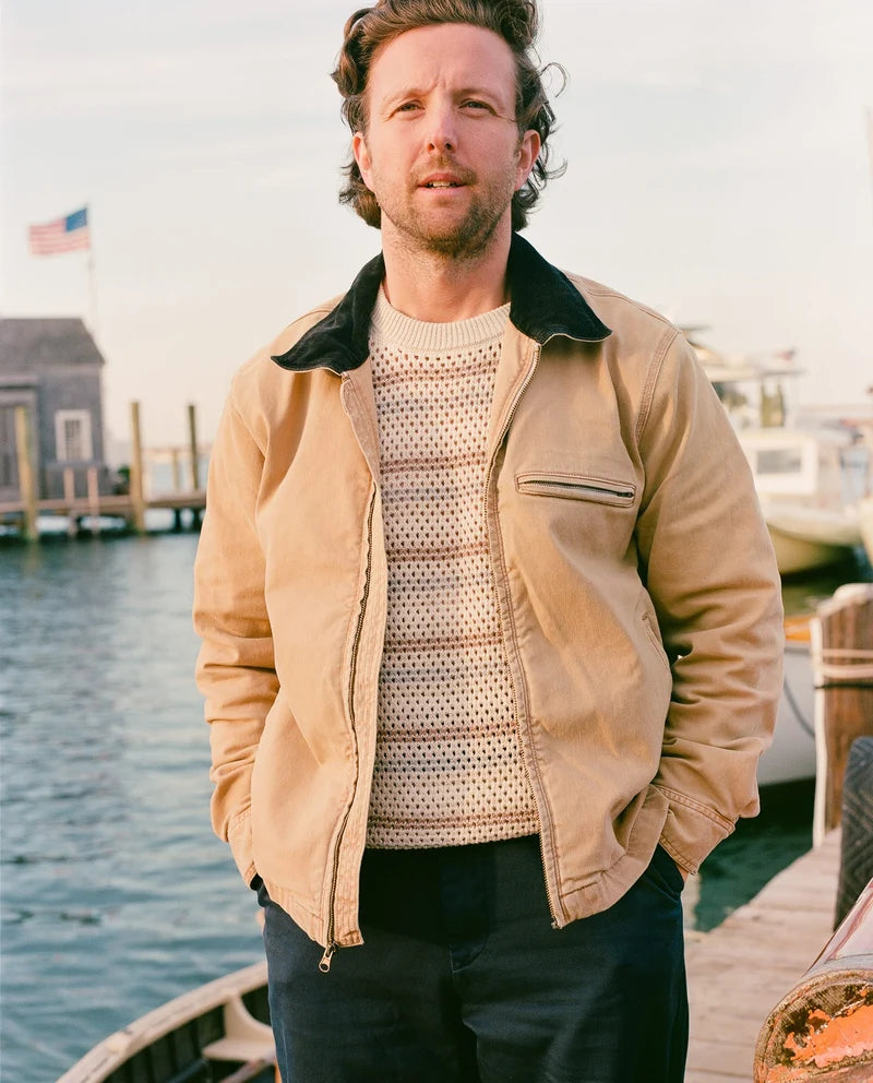 UTILITY JACKET - GOLD