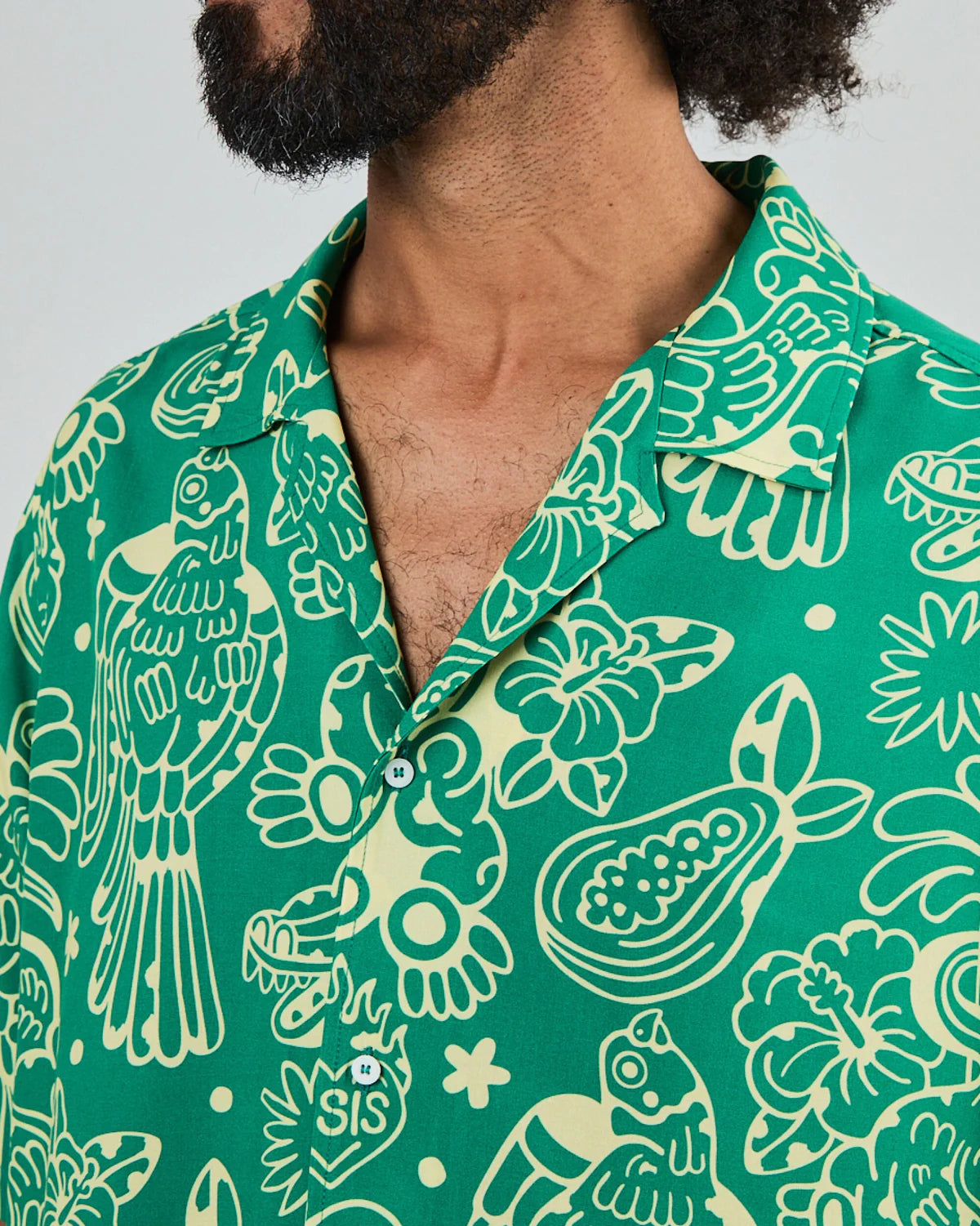 ALOHA SHIRT - ASIS PERCALES CROCODYLUS
