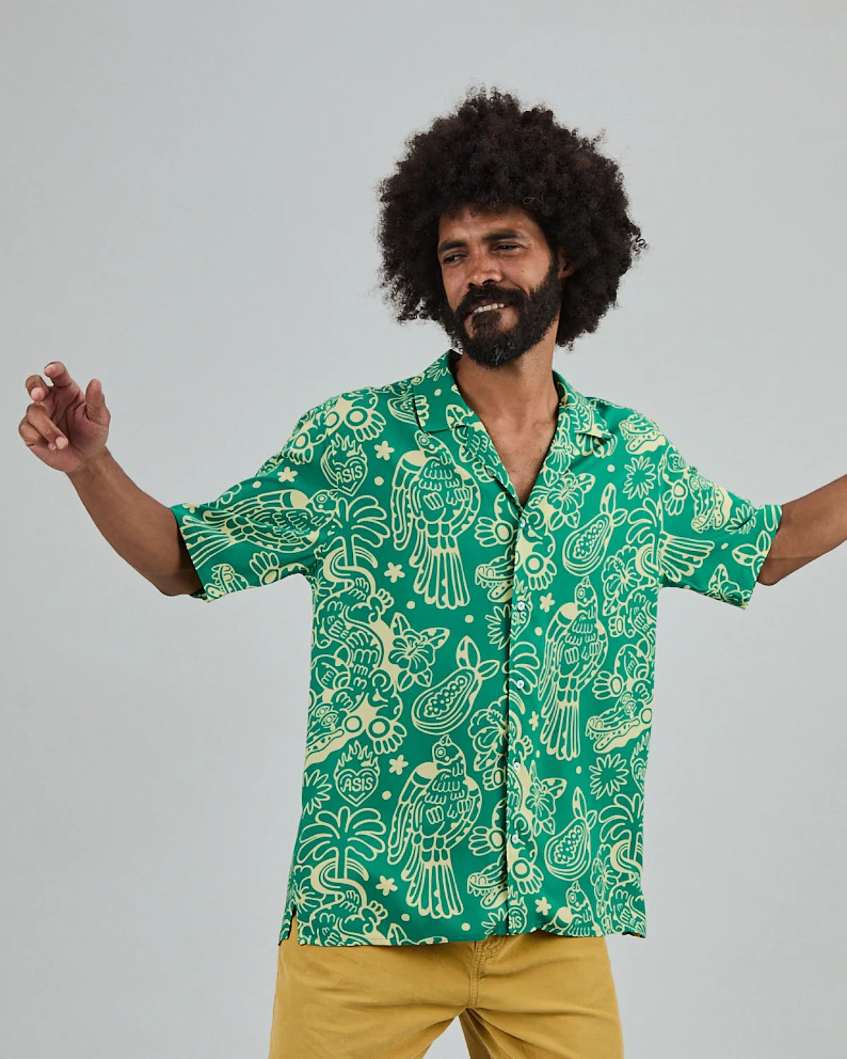 ALOHA SHIRT - ASIS PERCALES CROCODYLUS
