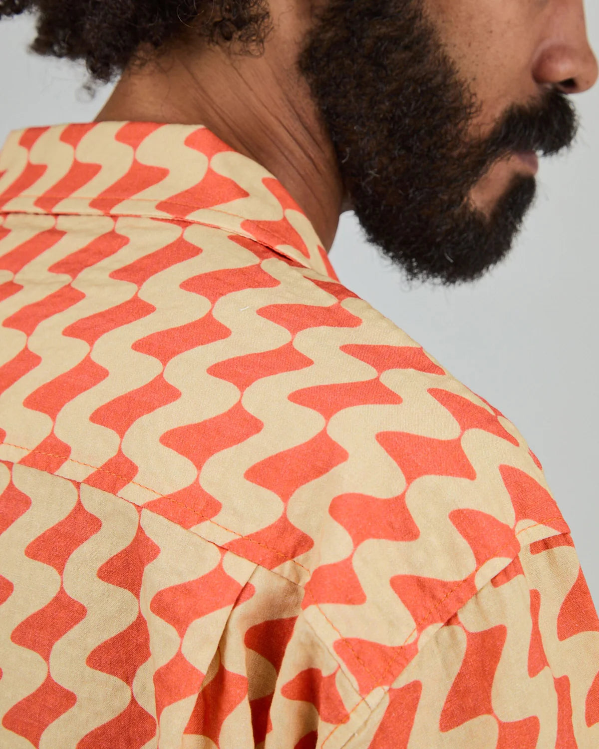 ALOHA SHIRT - GUM RUST RED