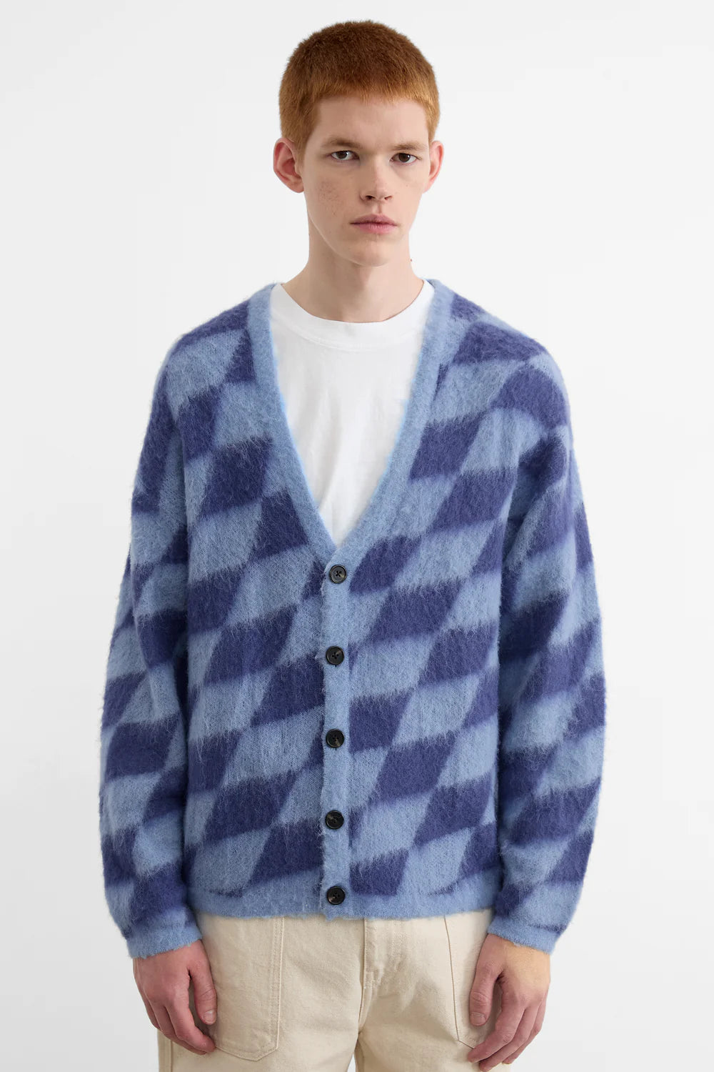 CODE CARDIGAN - STEEL