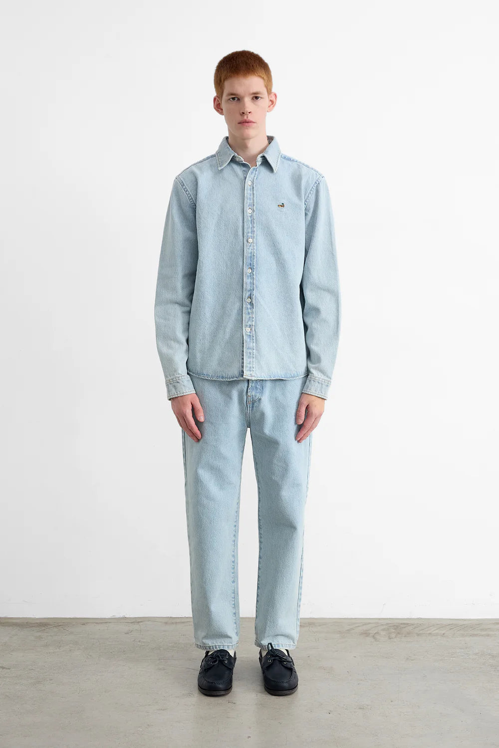 DUCK PATCH DENIM SHIRT