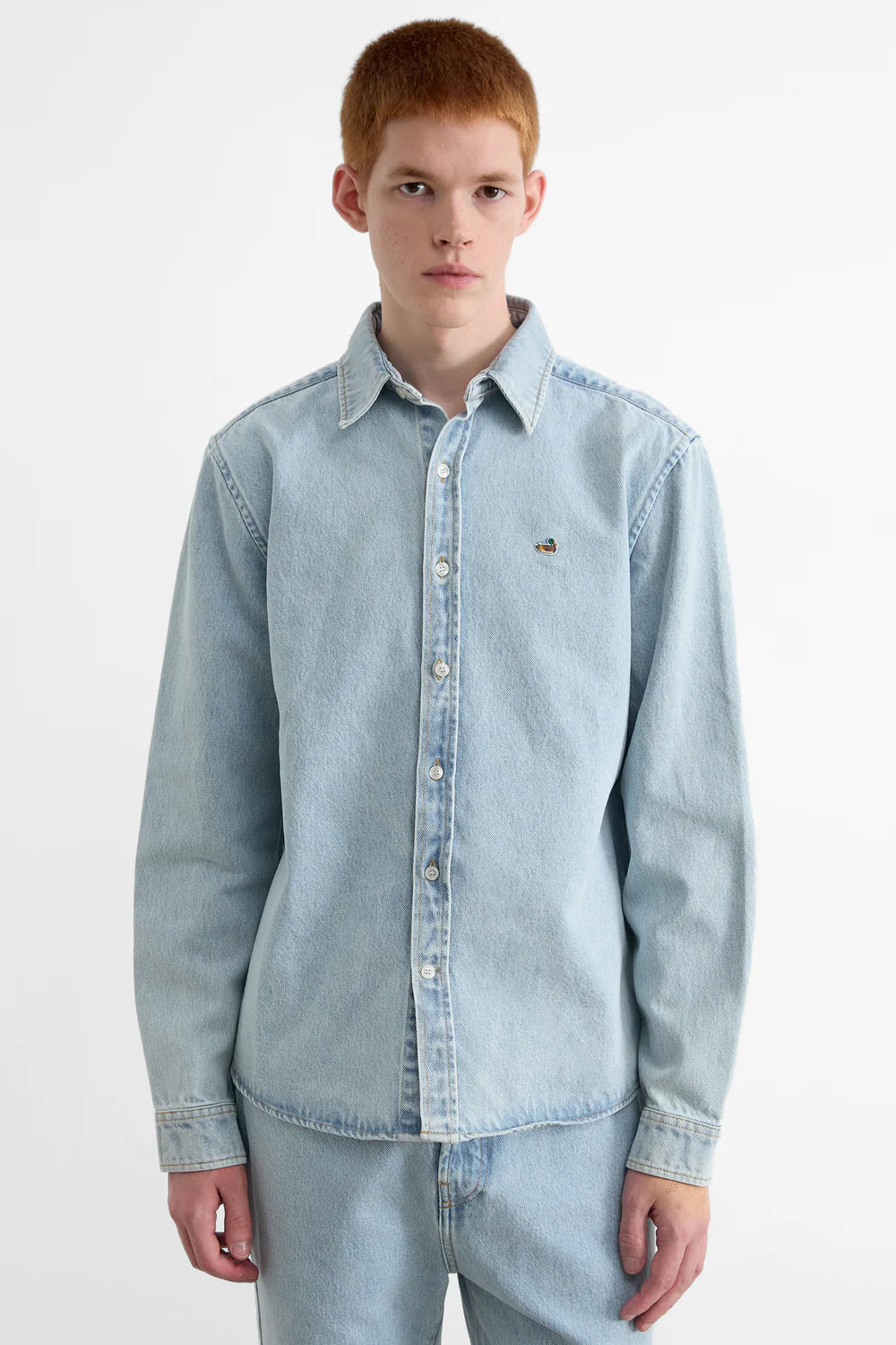 DUCK PATCH DENIM SHIRT