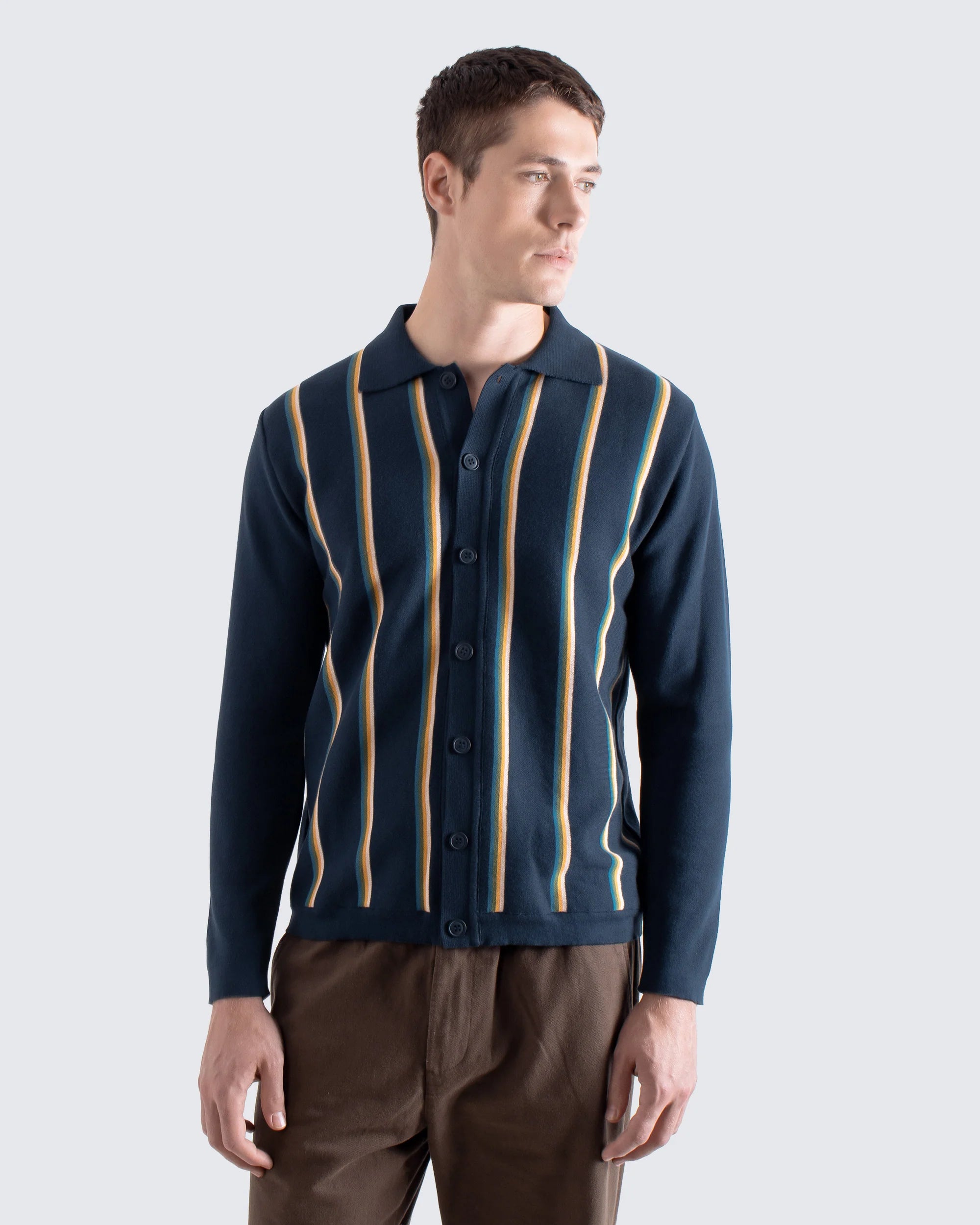 ZIGGER KNIT - KUKI NAVY