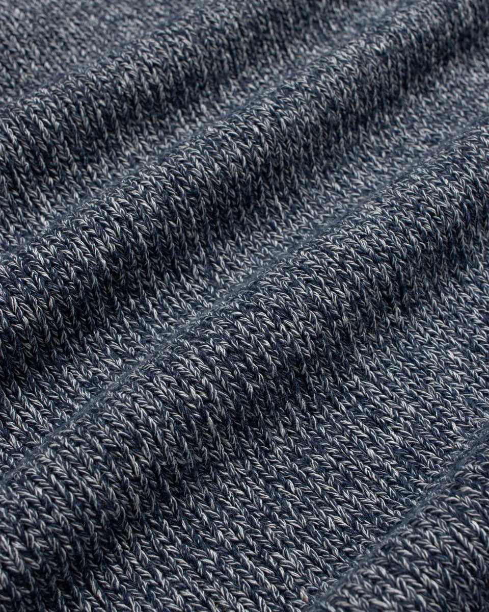 KIER KNITTED POLO - NAVY