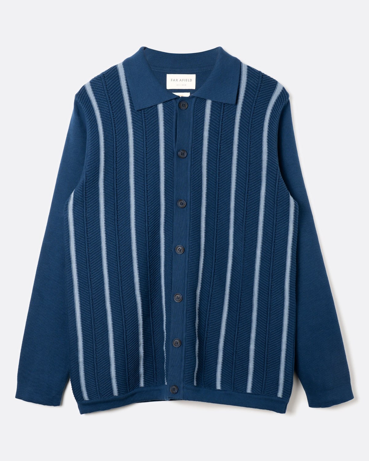 ZIGGER HERRINGBONE KNIT SHIRT