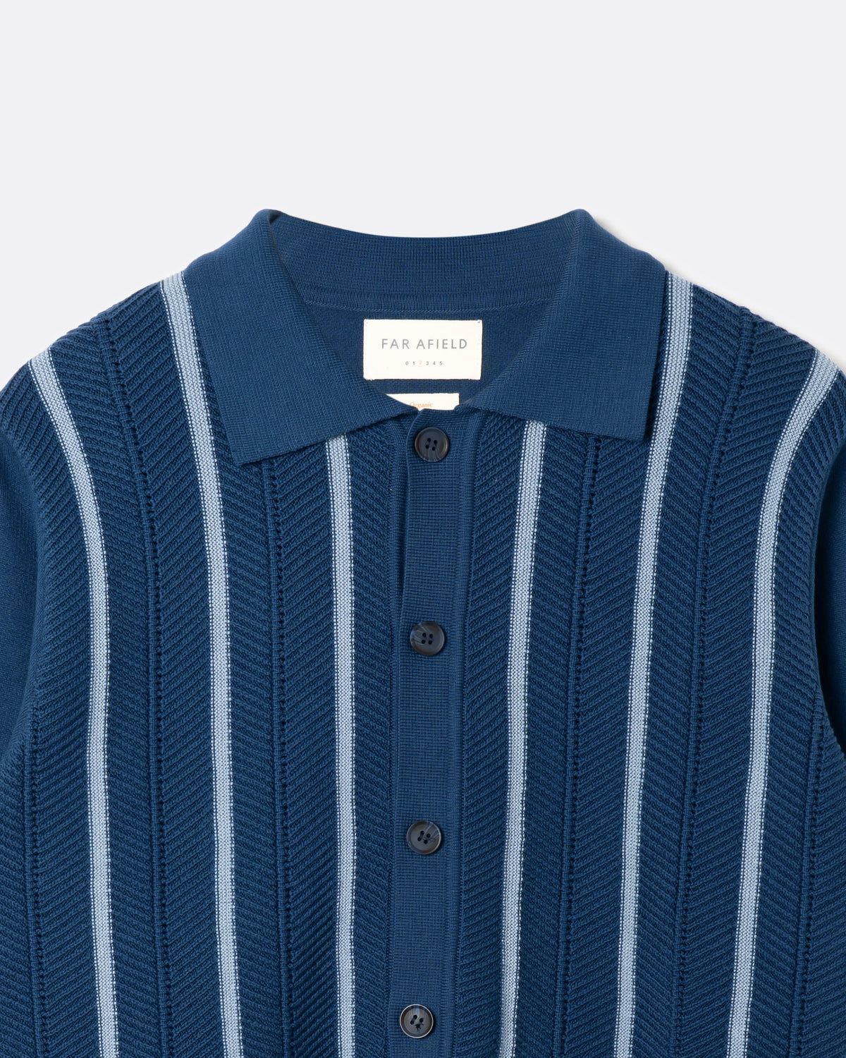 ZIGGER HERRINGBONE KNIT SHIRT