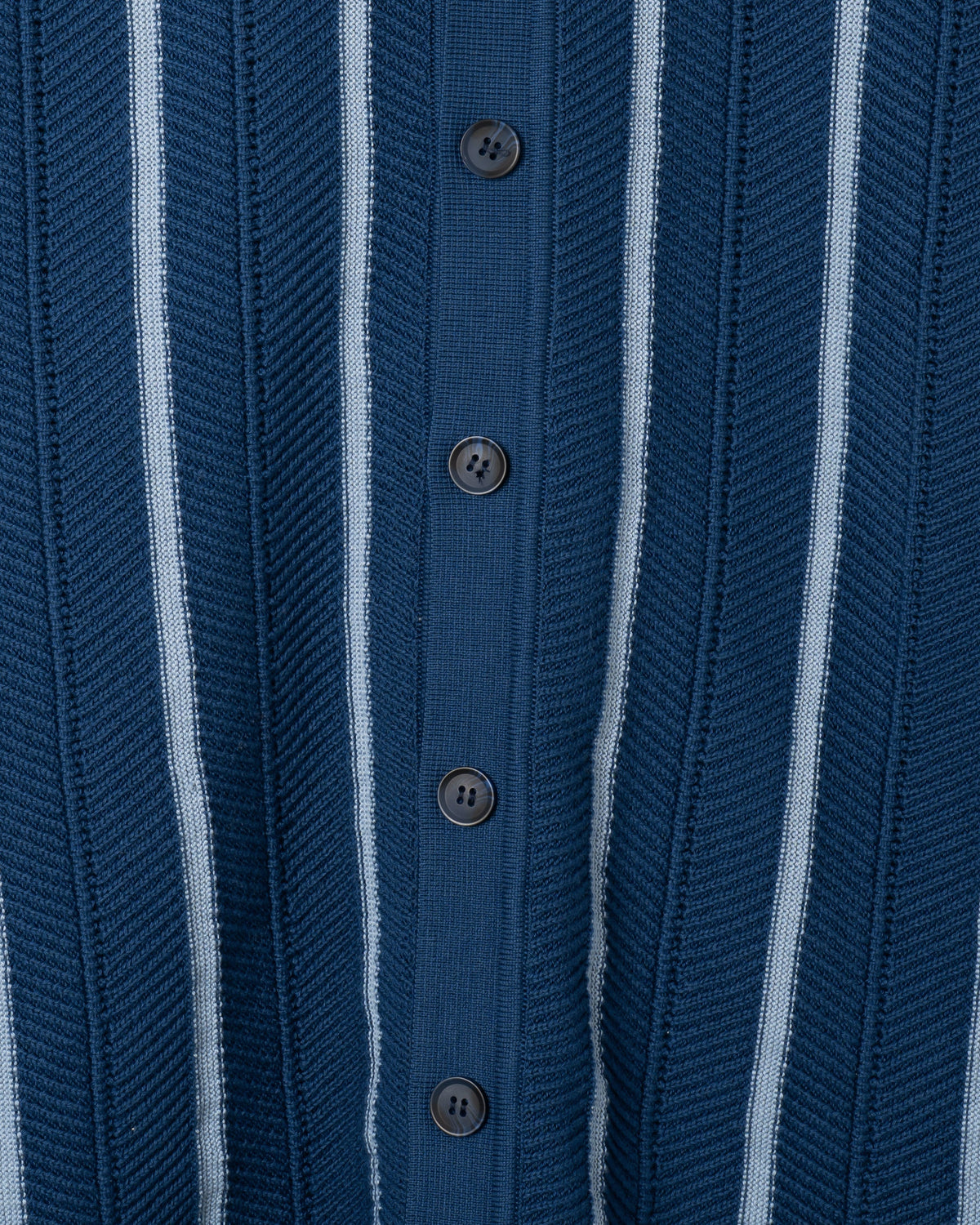 ZIGGER HERRINGBONE KNIT SHIRT