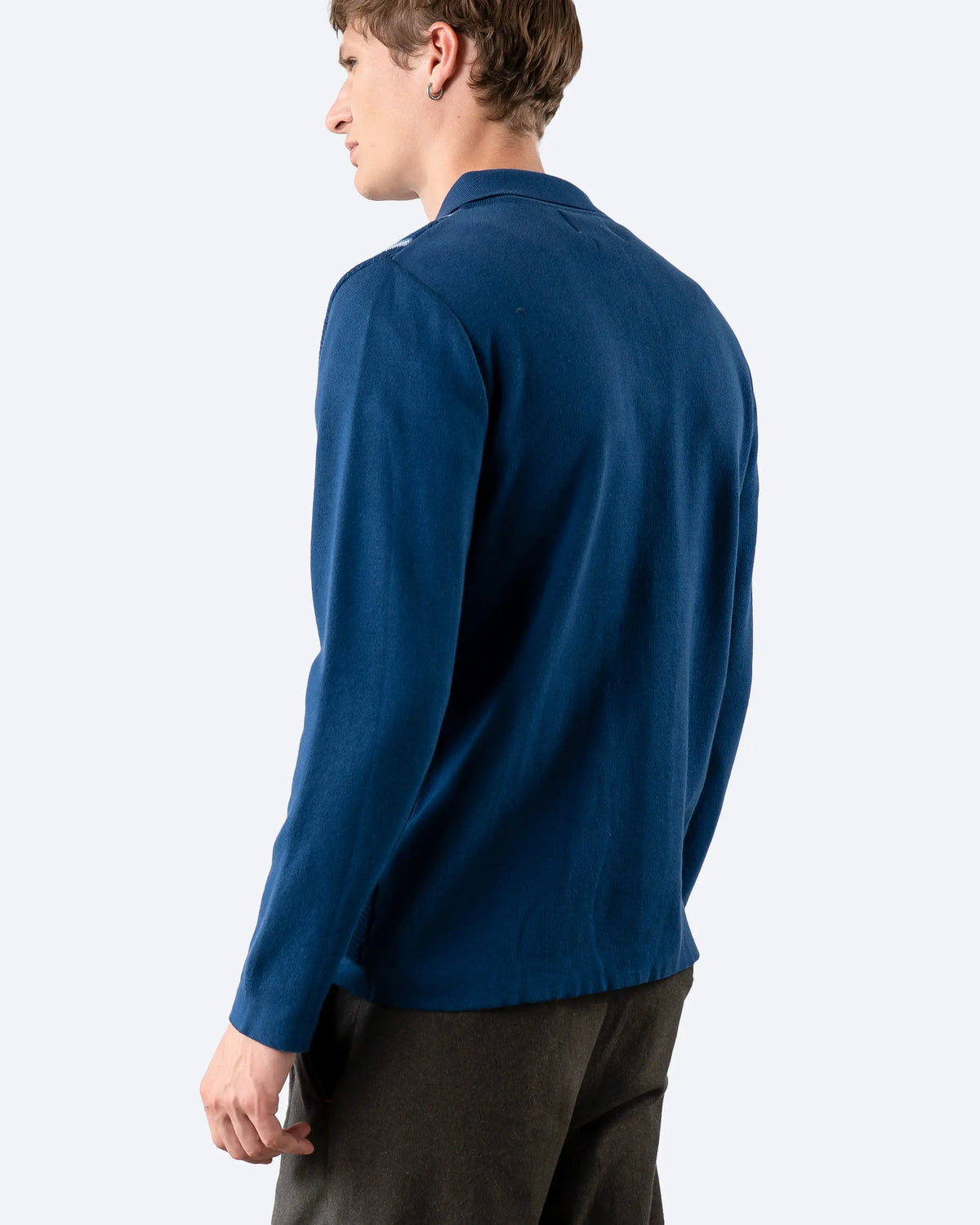 ZIGGER HERRINGBONE KNIT SHIRT