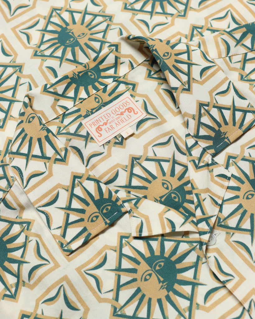 SUN PRINT SHIRT x PRINTED GOODS