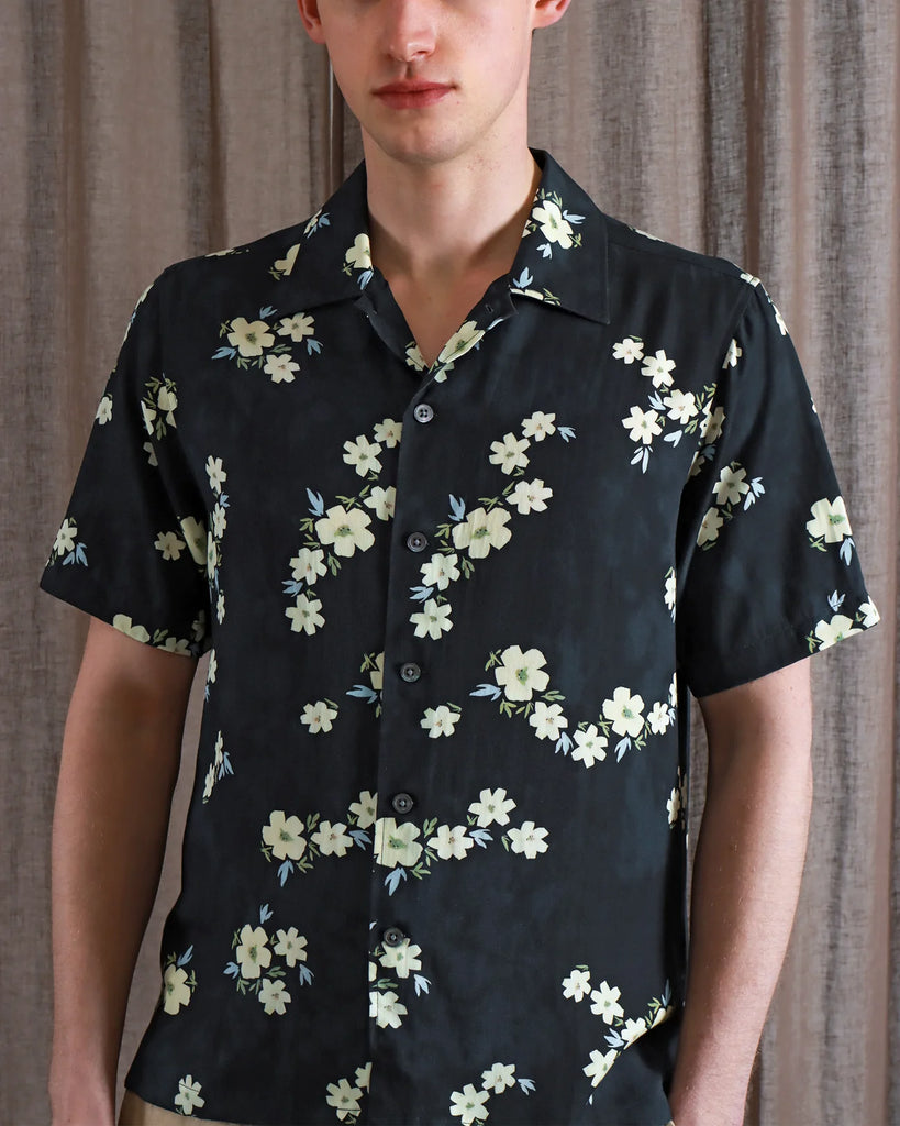 BUSEY SHIRT NAVY FLORAL