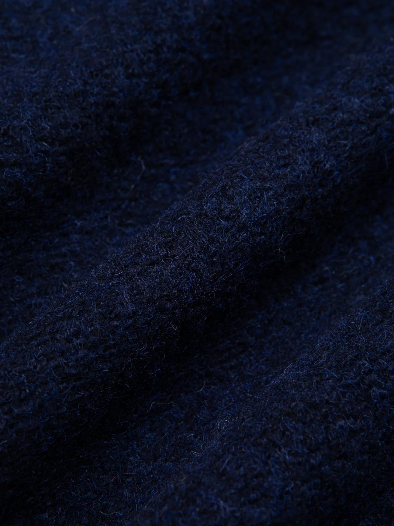 NEIST CARDIGAN - MIDNIGHT BLUE ITALIAN WOOL