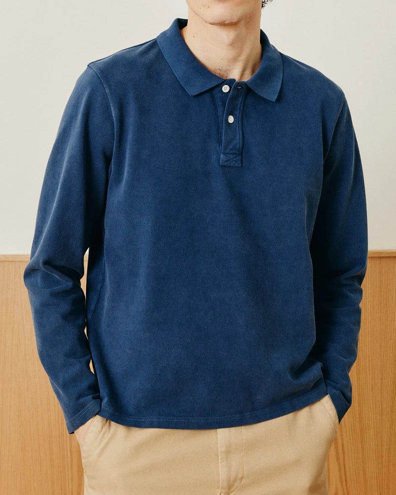 LS PIQUE POLO - NAVY