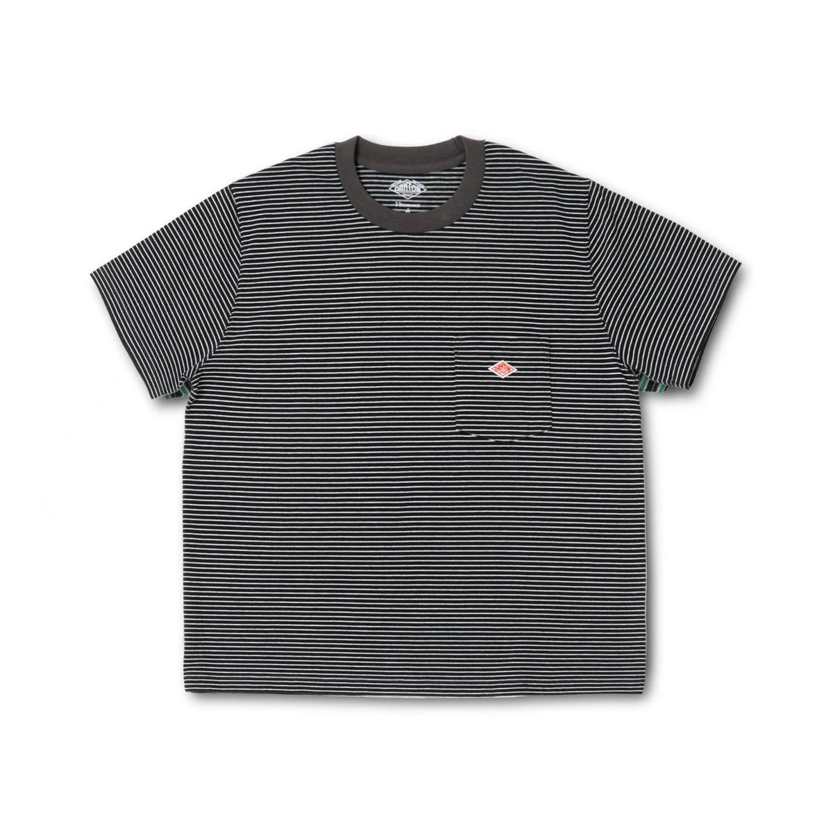 POCKET TEE - BLACK X WHITE
