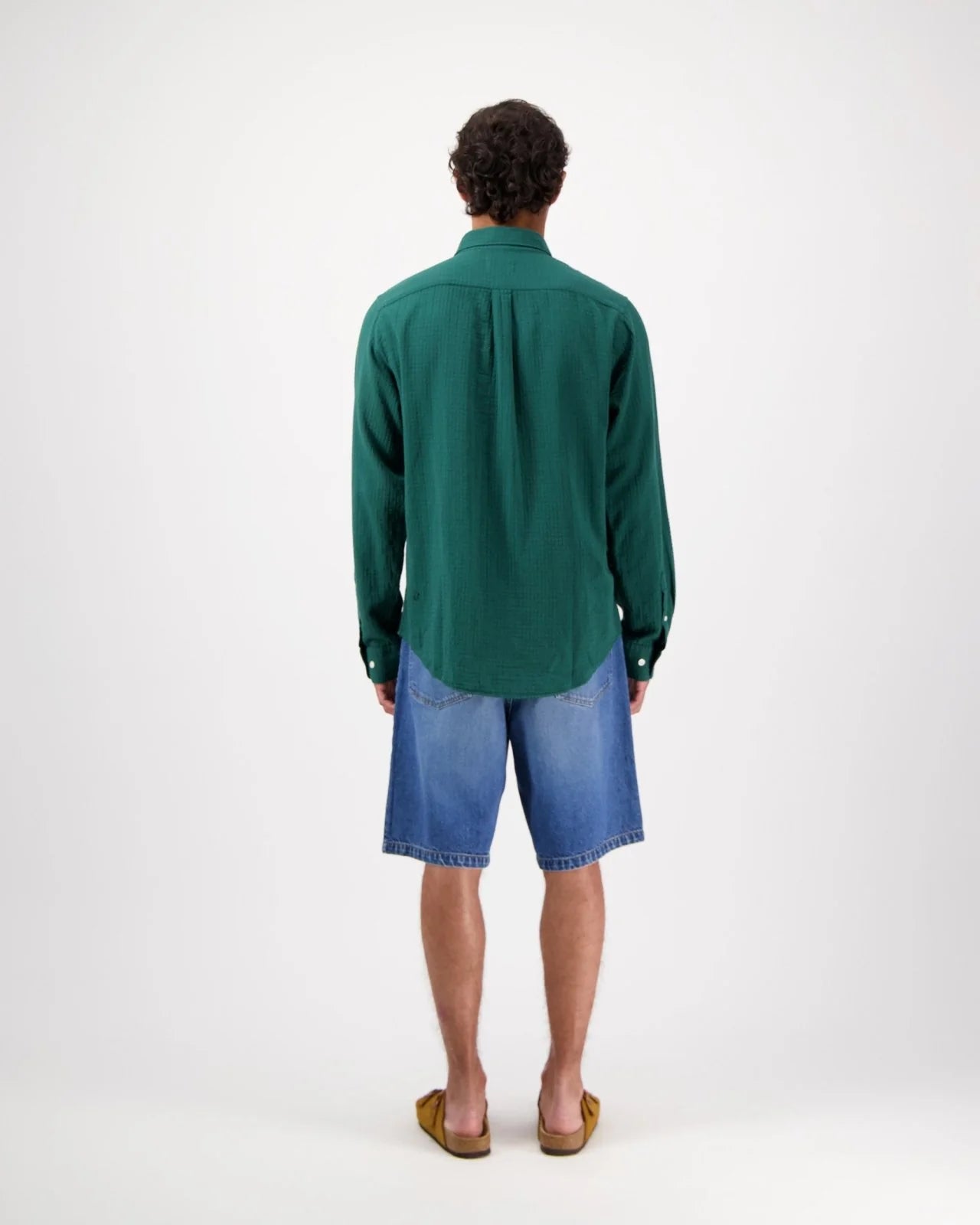 KONGA SHIRT - BOTANICAL GREEN