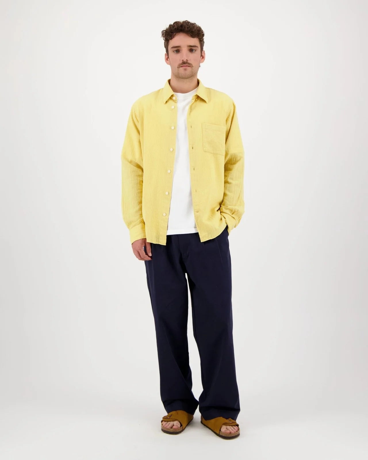 KONGA SHIRT - LIGHT YELLOW