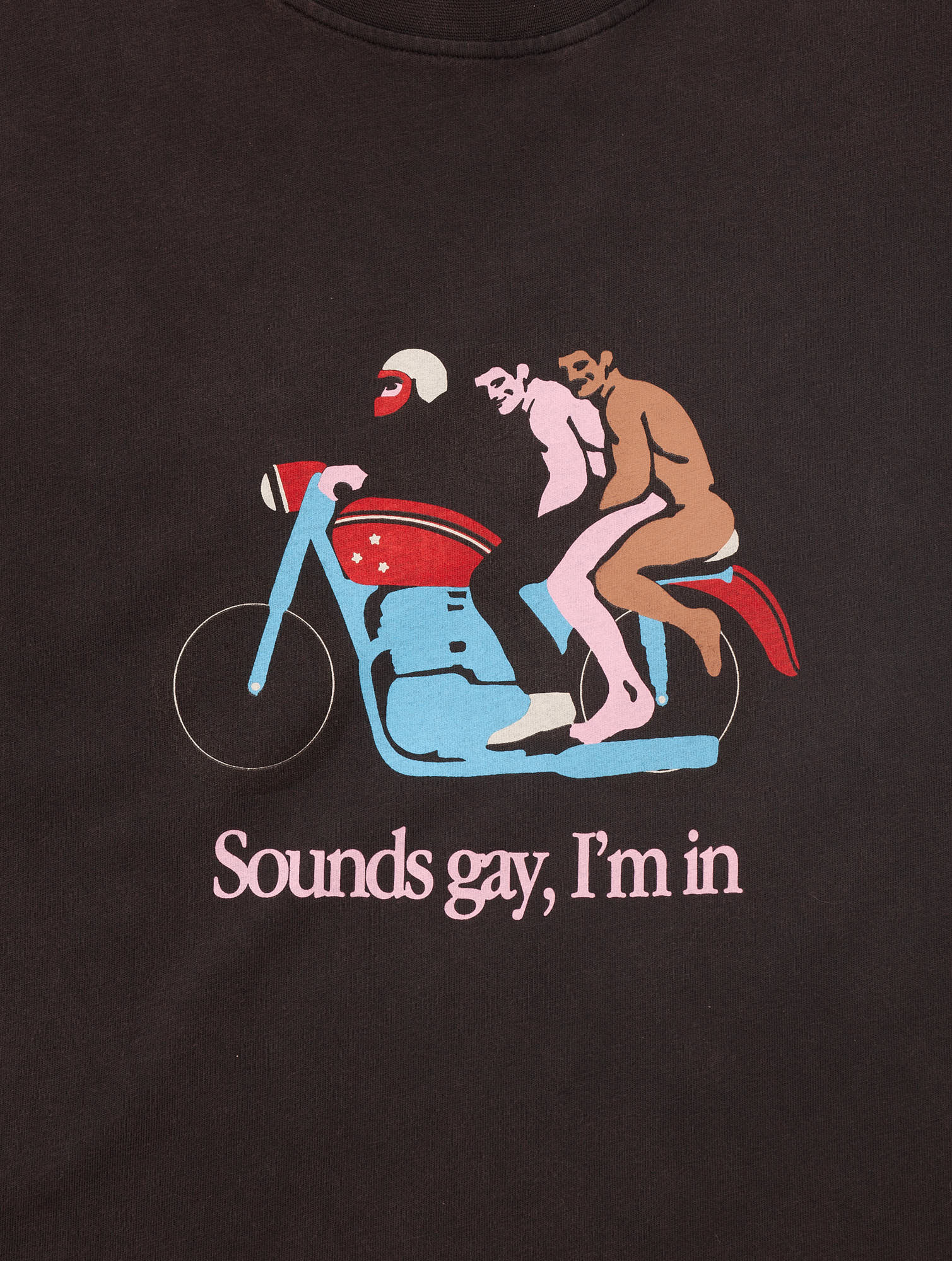 SOUNDS GAY WE'RE IN
