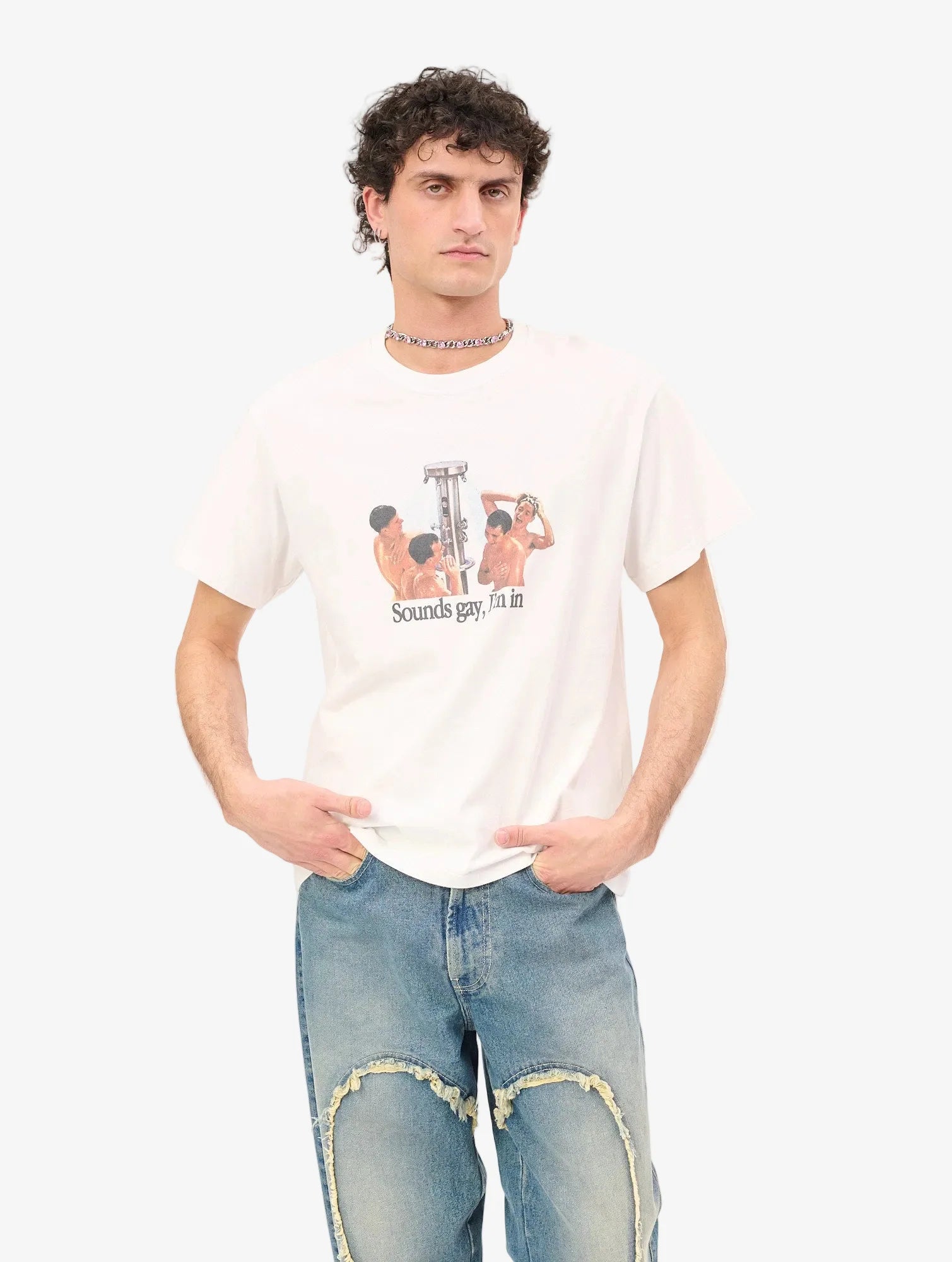 SOUNDS GAY I'M IN TEE