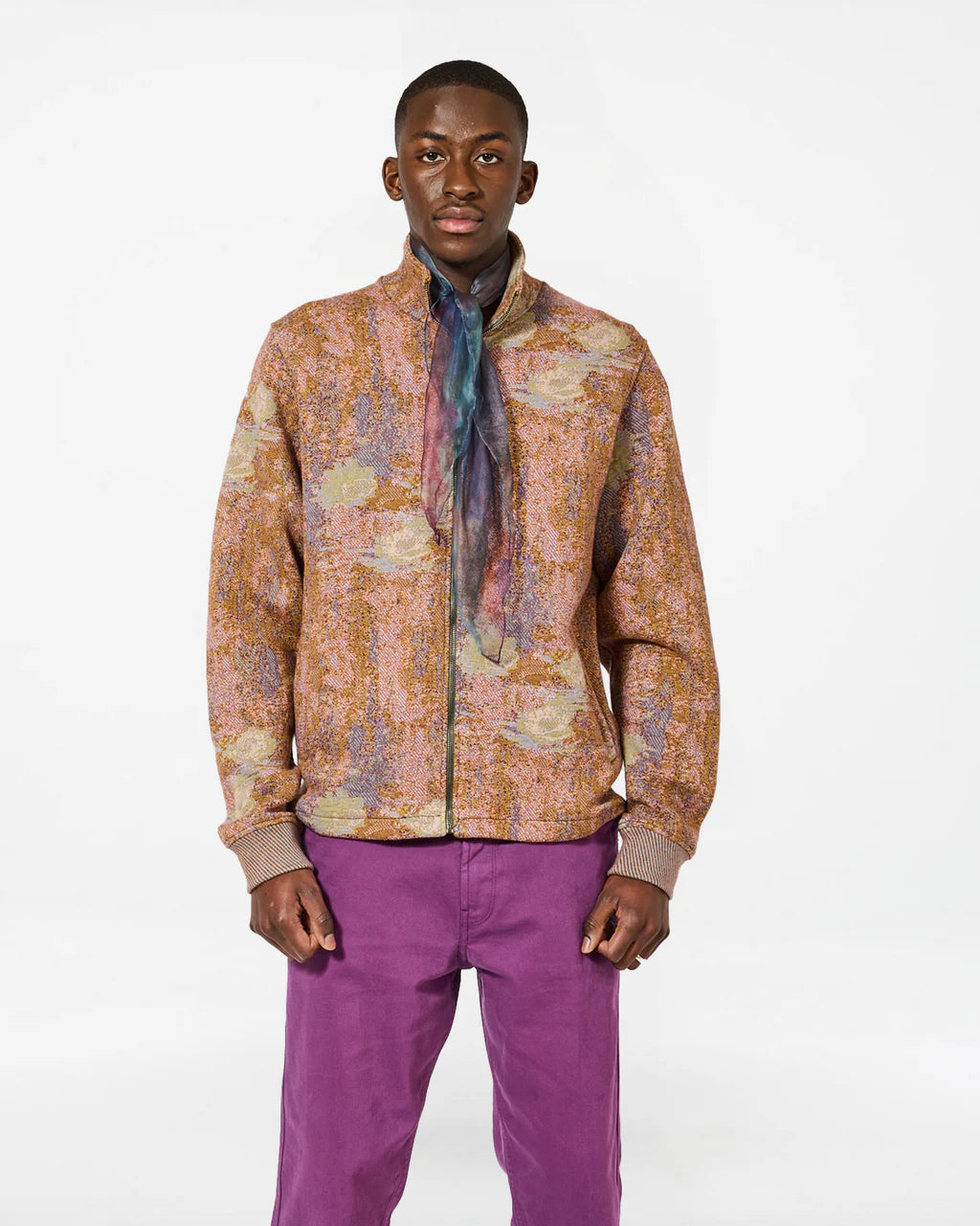 MALU NYMPHEAS MULTI KHAKI JACKET