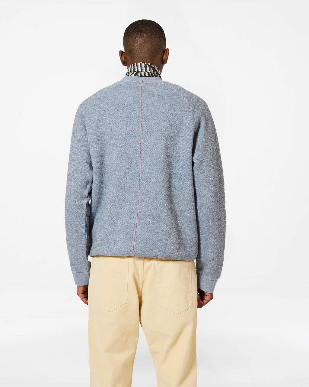 TERRY SWEATER - COLD BLUE