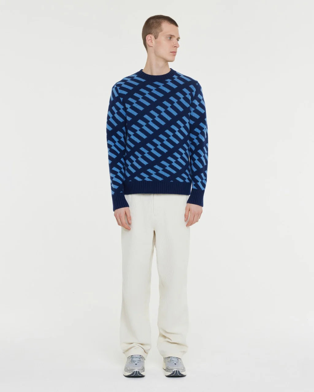 SKI ROUNDTOP SWEATER - NAVY