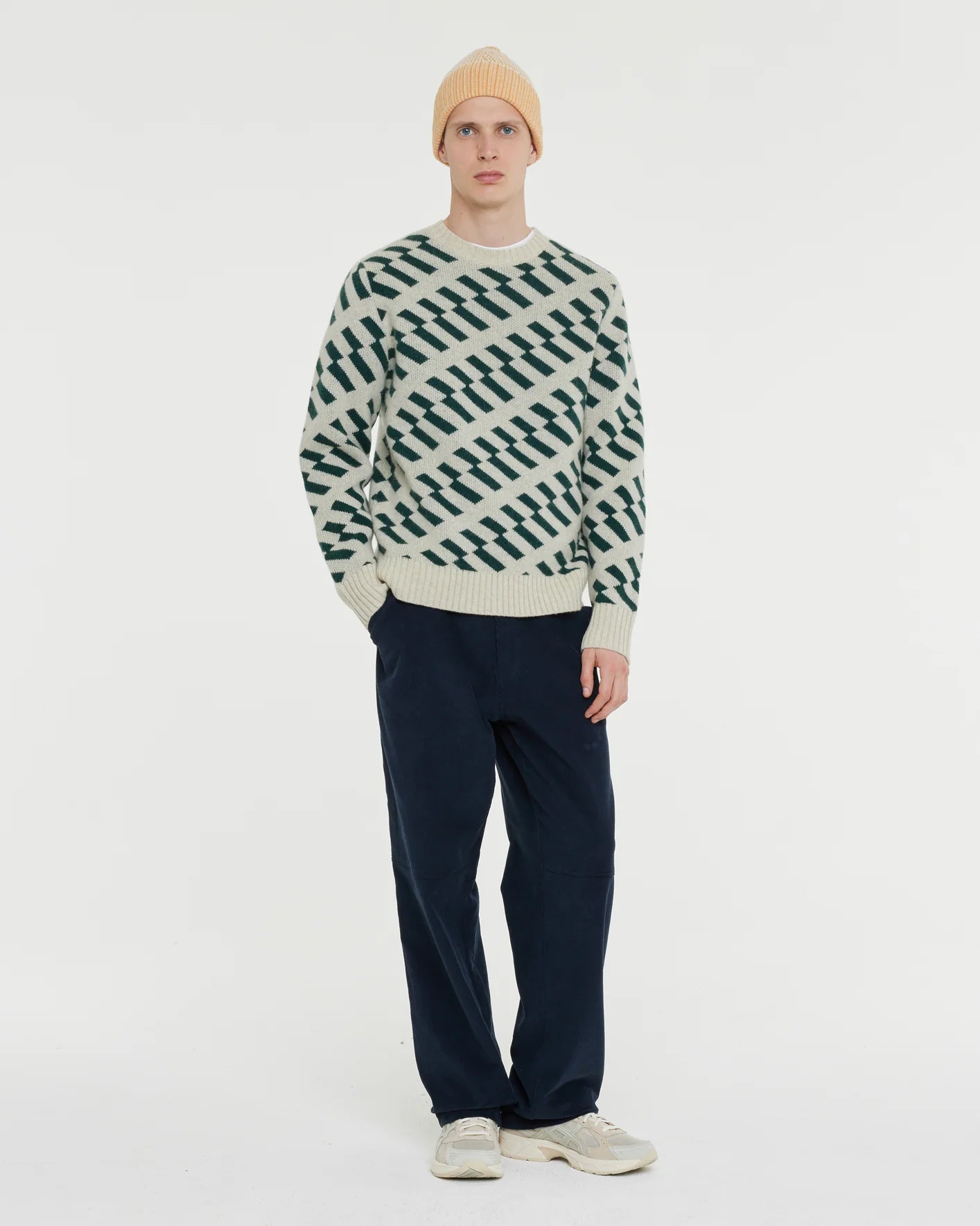 SKI ROUNDTOP SWEATER - ECRU