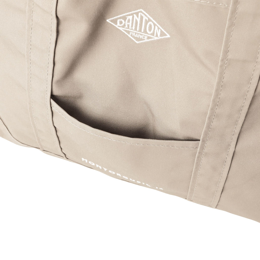 MONTORGUEIL CANVAS MARCHE BAG - BEIGE