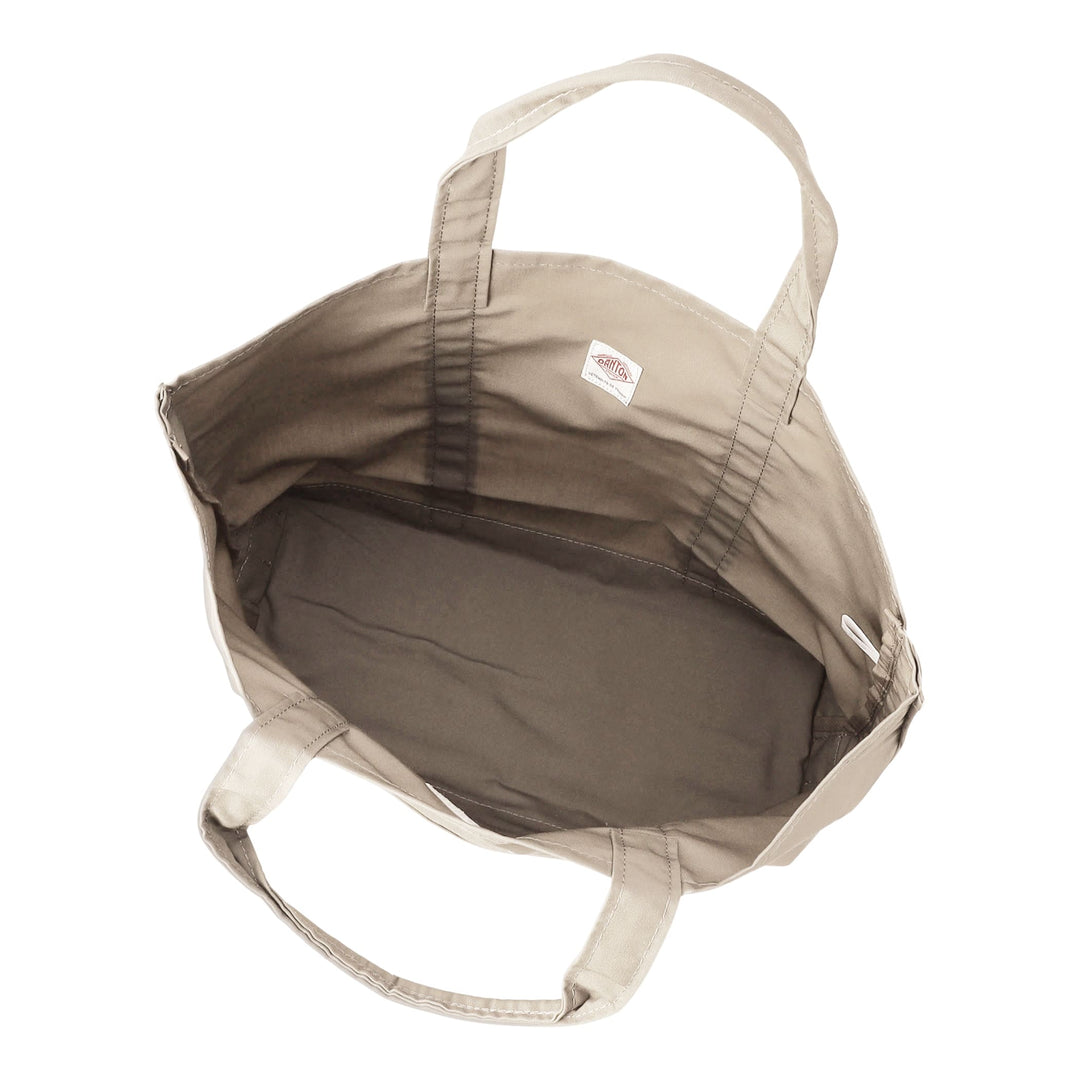 MONTORGUEIL CANVAS MARCHE BAG - BEIGE