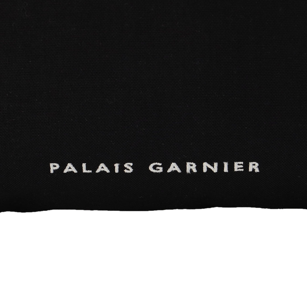 PALAIS GARNIER CORDURA CANVAS SHOULDER POUCH - BLACK