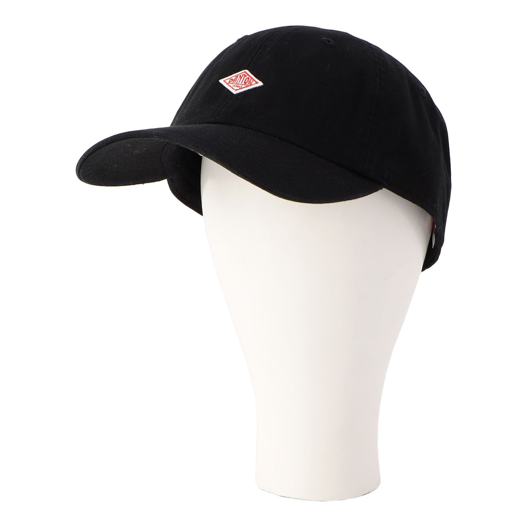 CHINO 6 PANEL CAP - BLACK