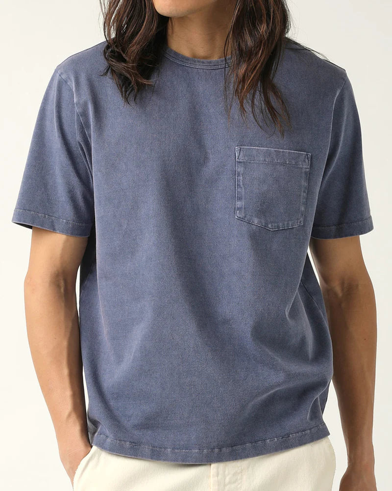 ORGANIC COTTON BLUE TEE SHIRT